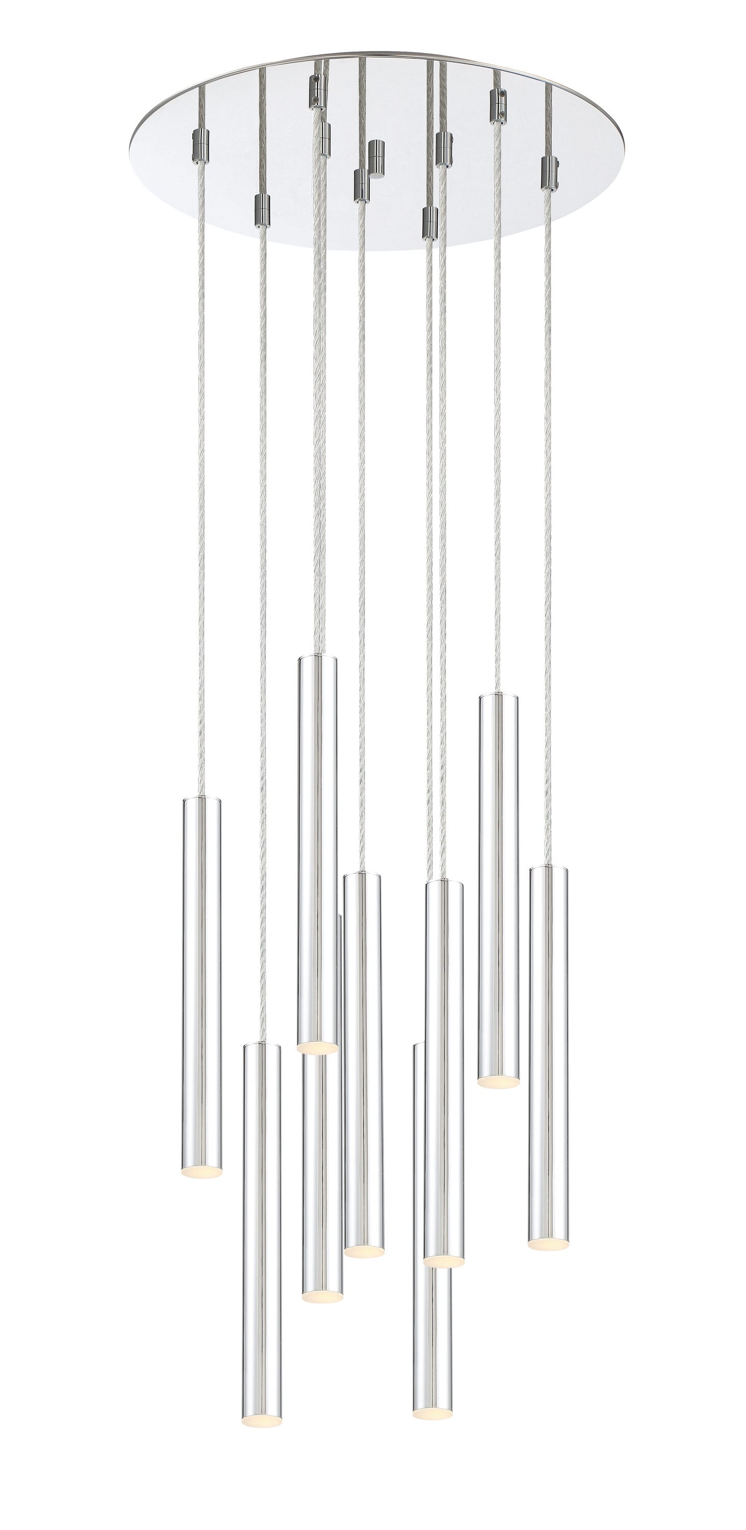 Z-Lite 917MP12-CH-LED-9RCH Pool-Table-Lighting - View #2