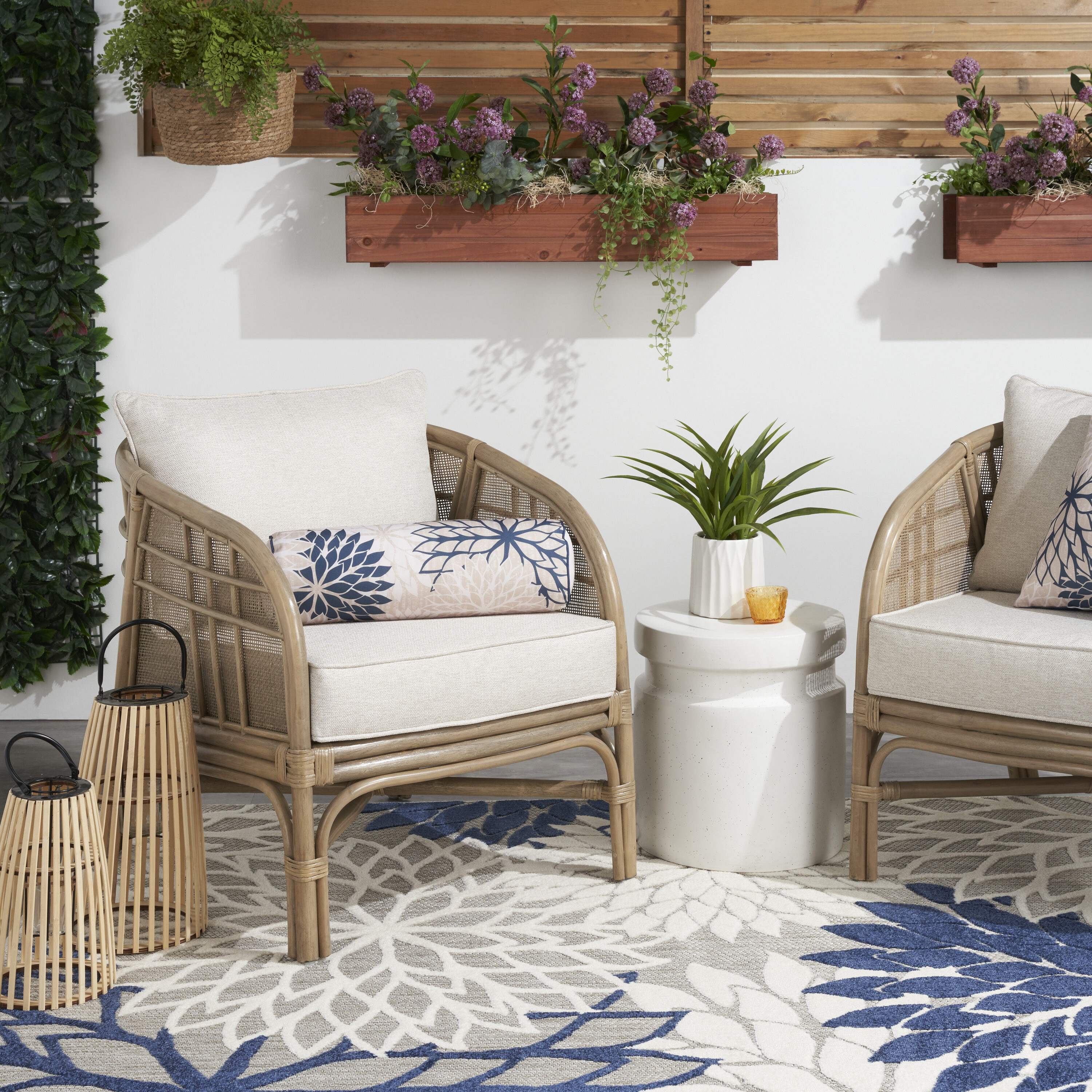 Mina Victory 798019006655 Outdoor-Accent-Pillows - View #3