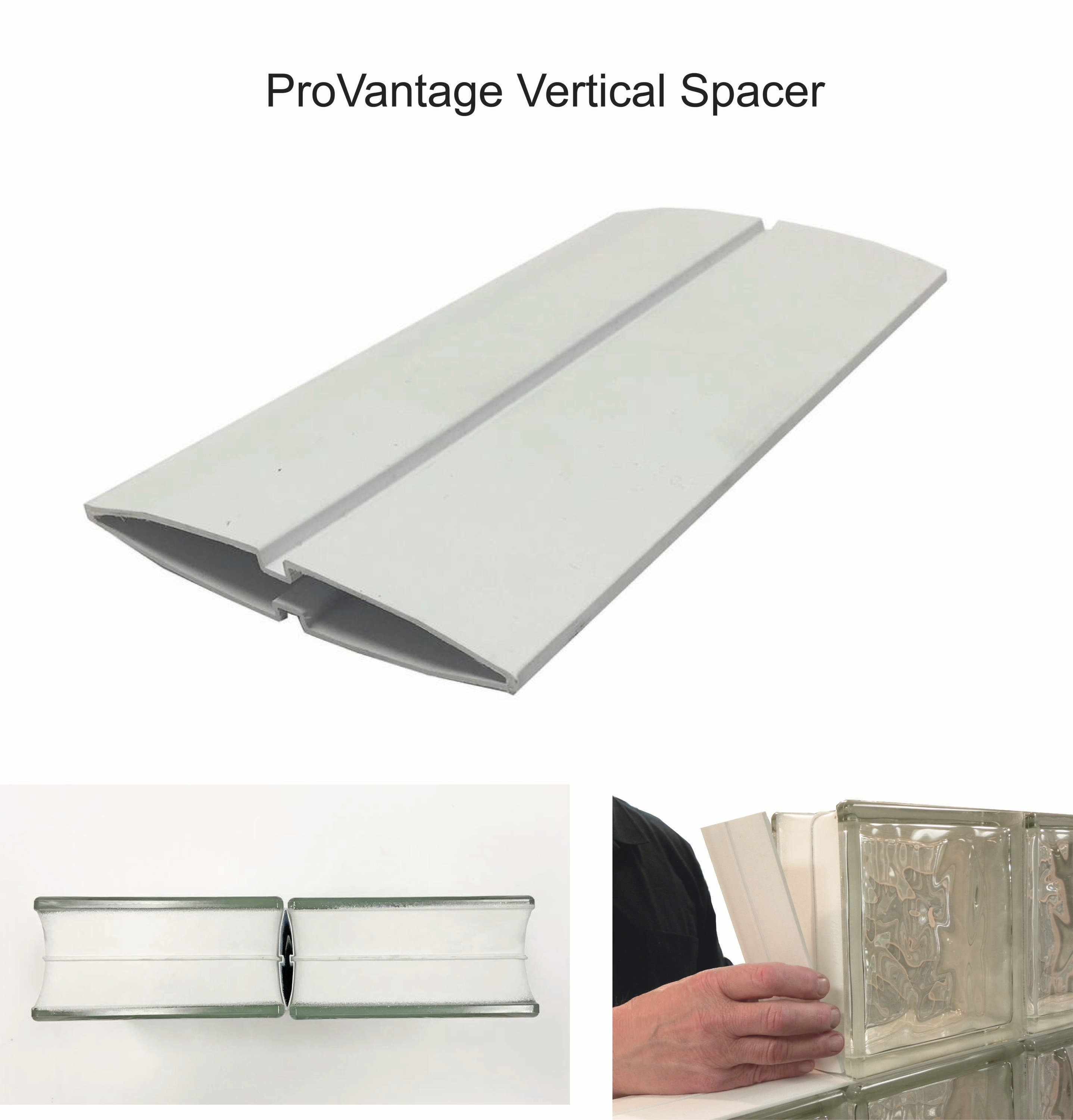 ProVantage 4 in. Thick Silicone System Glass Block Installation