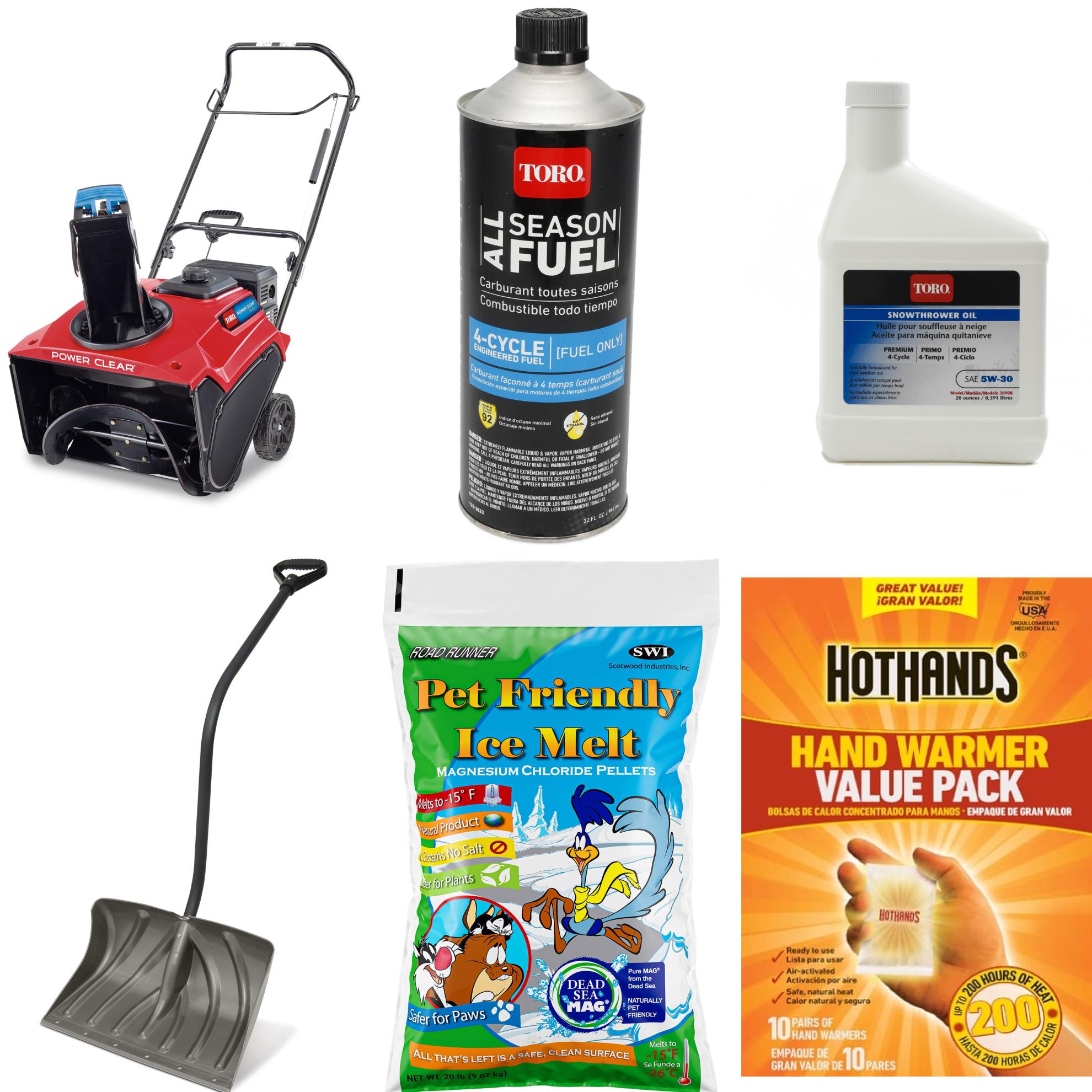 Toro  Power Clear 21-in Single-stage Self-propelled Gas Snow Blower Kit