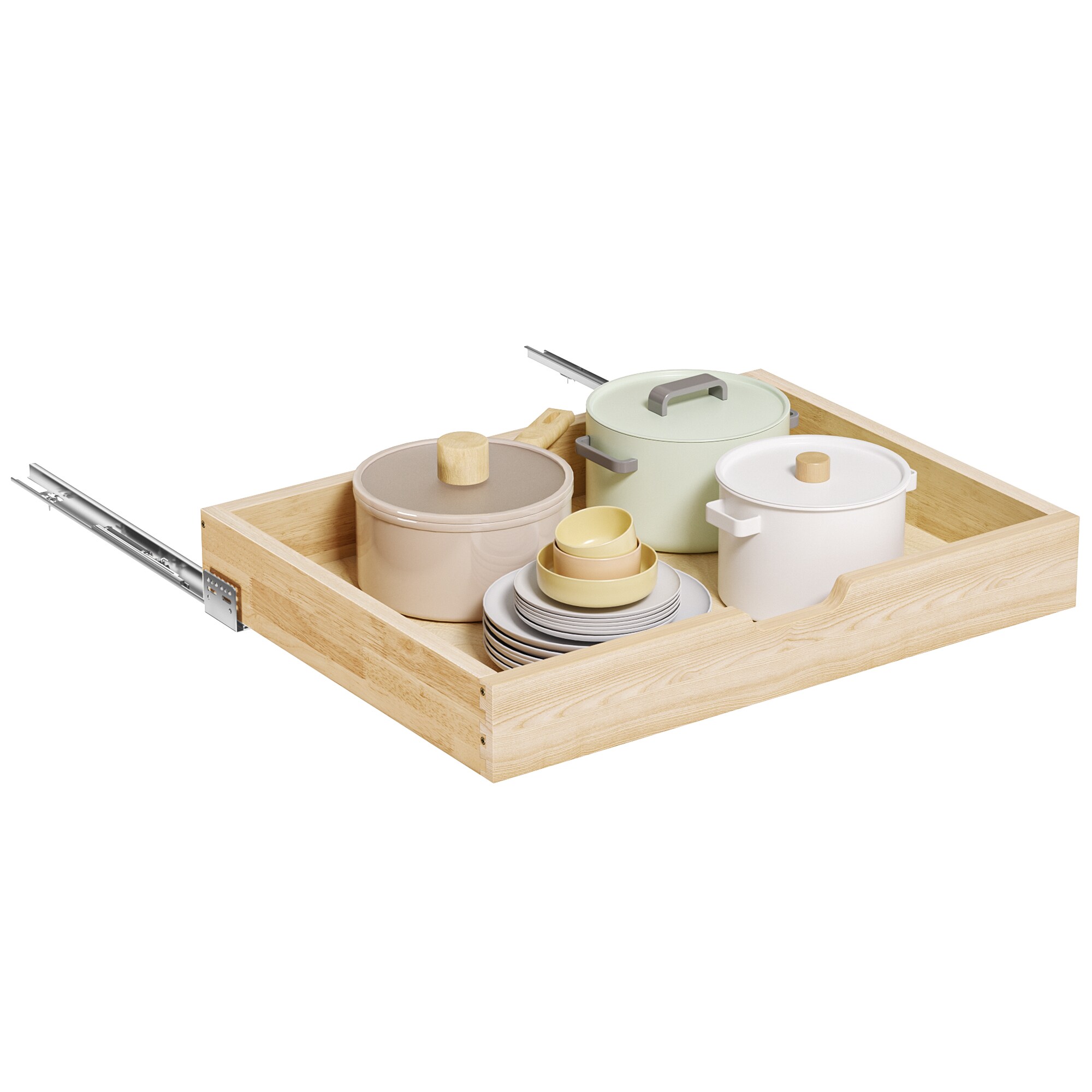 LUXEYARD WDBKD285V1 Pull-Out-Cabinet-Baskets - View #4