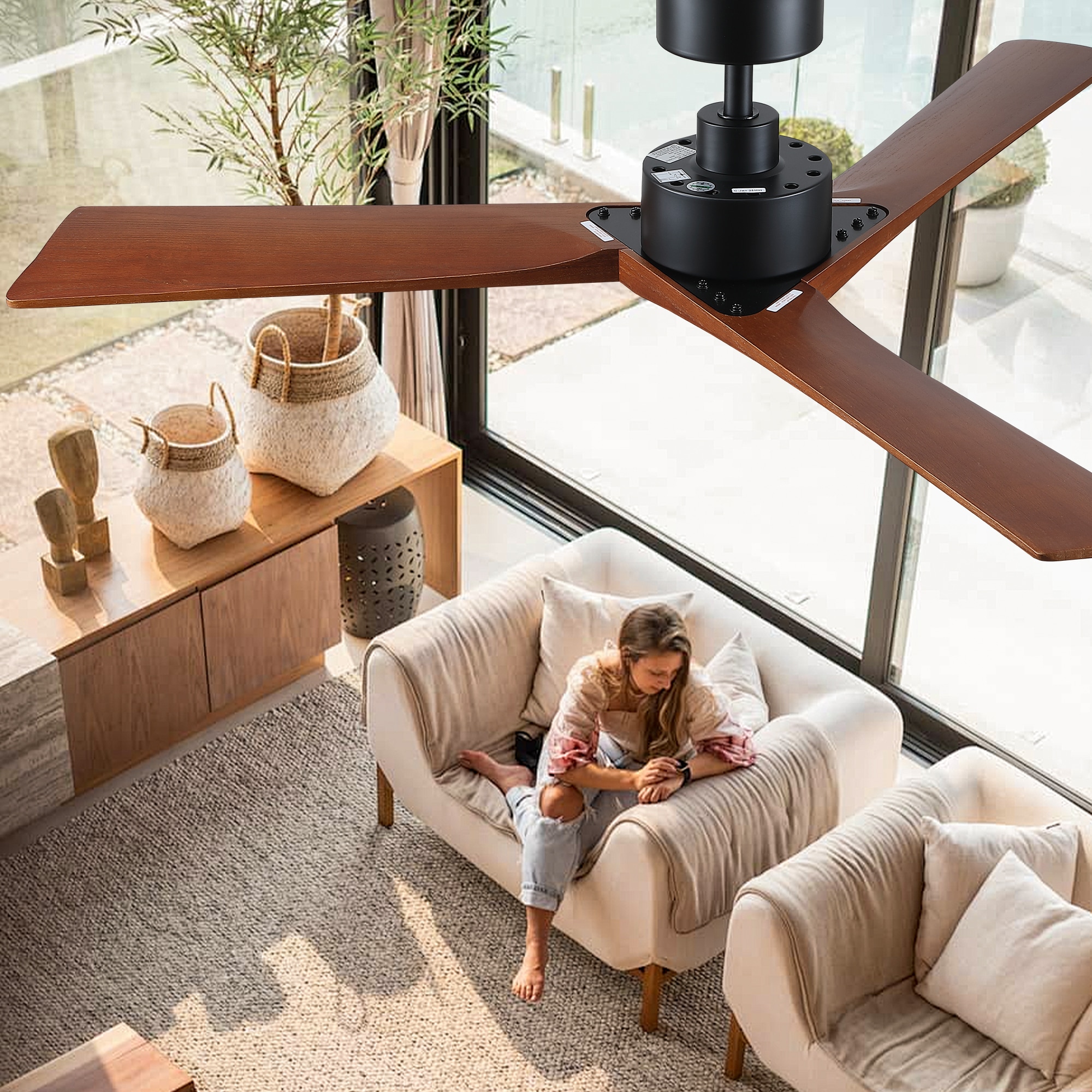 YUHAO LSDY1243NBK52 Ceiling-Fans - View #8