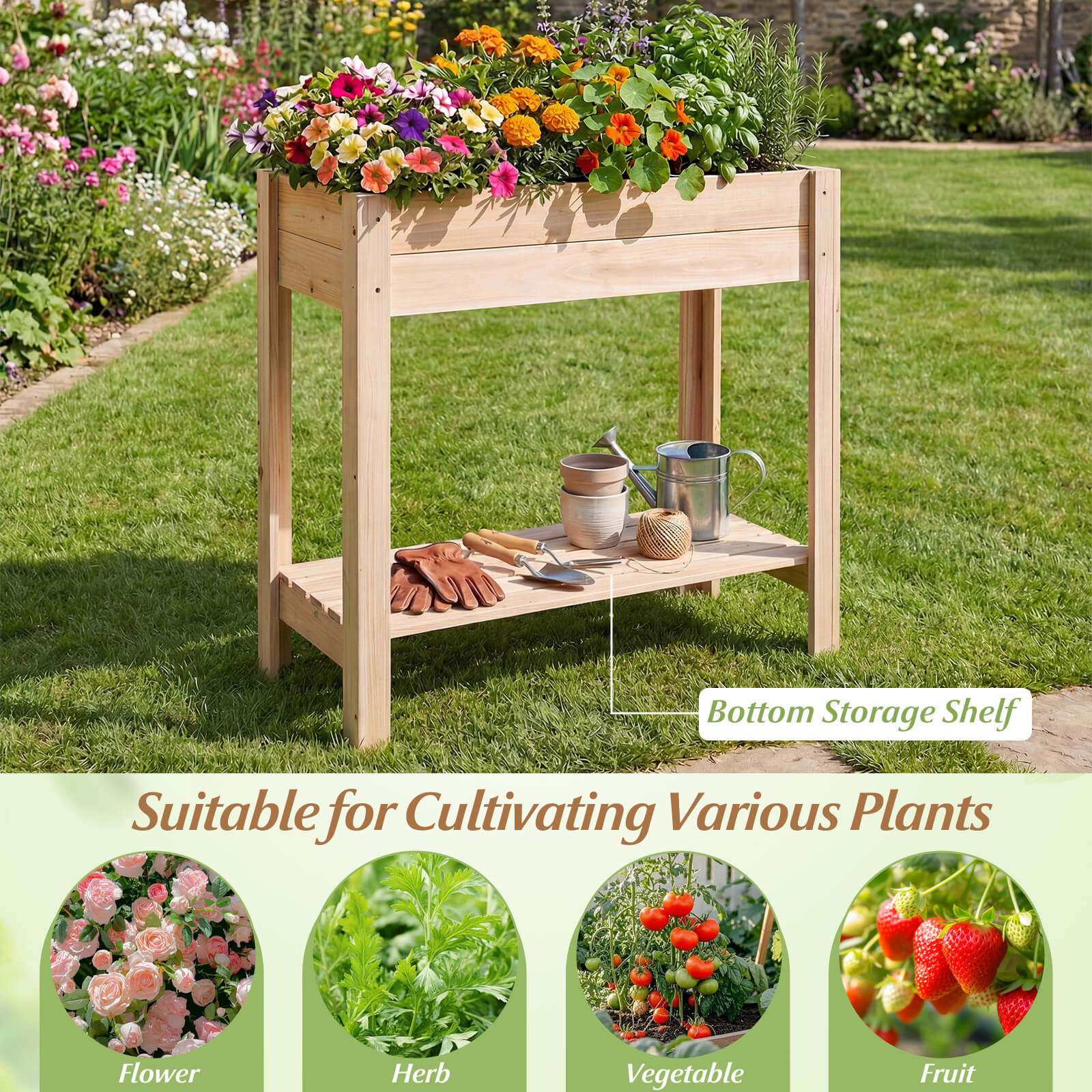 Costway CSHY005960 Raised-Garden-Beds - View #6