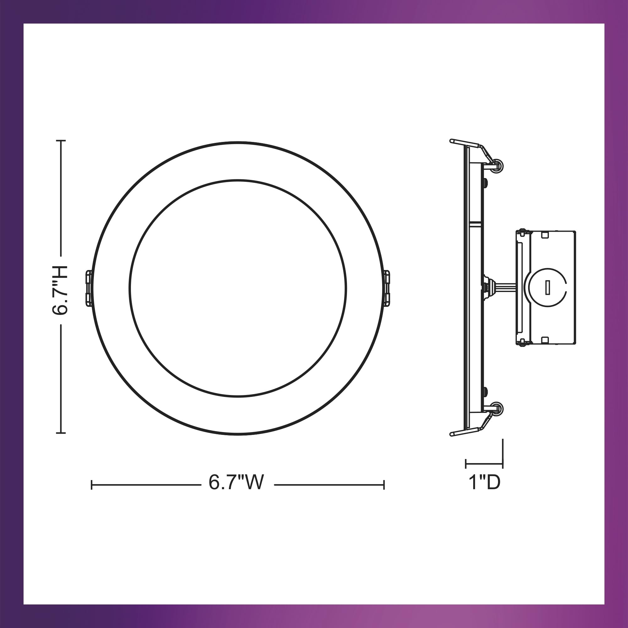 Philips R588087-2 Led-Retrofit-Downlight - View #2