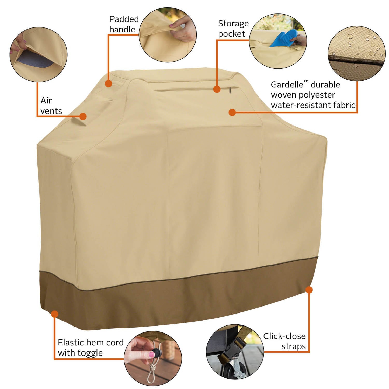 Classic Accessories 55-702-021501-00 Grill-Covers - View #3