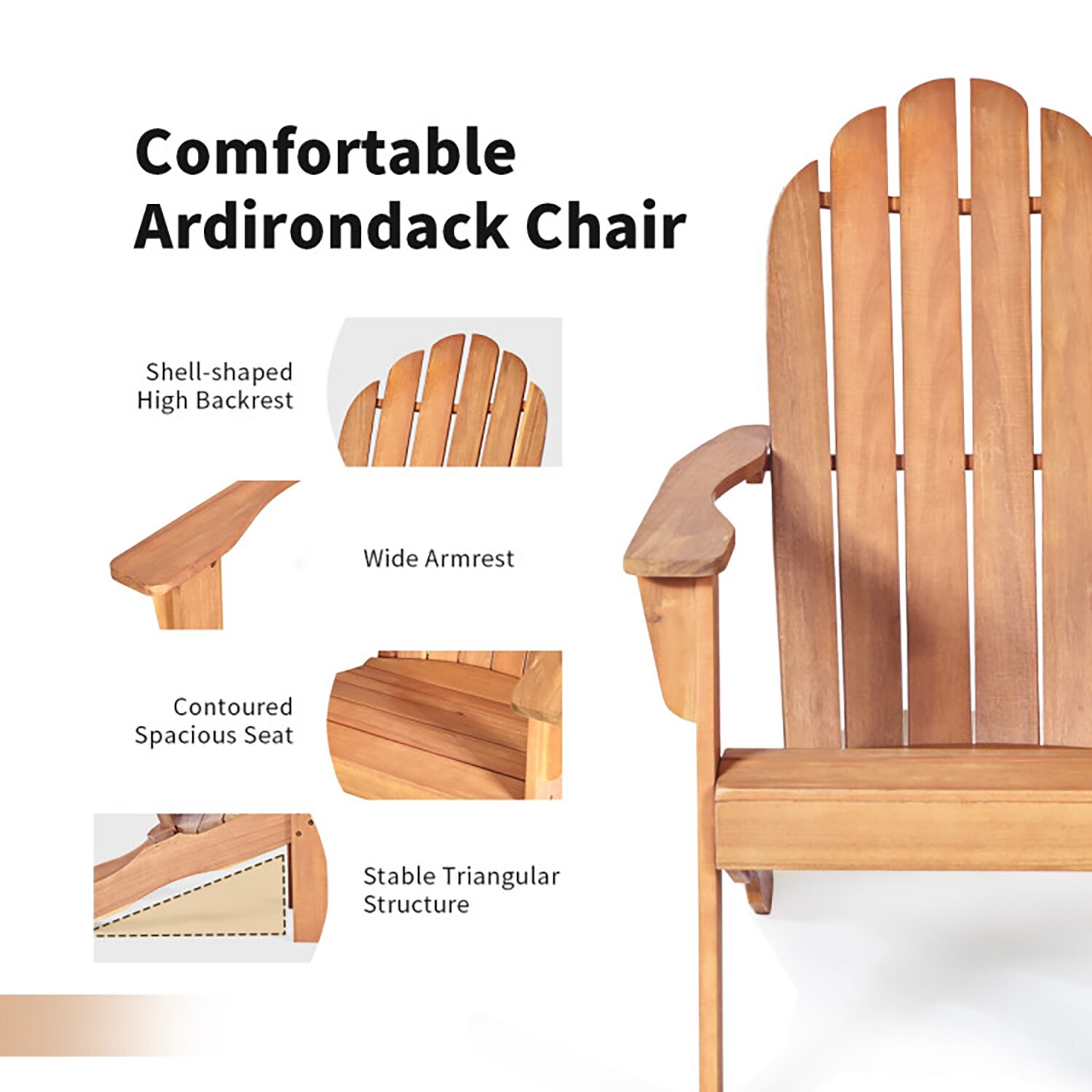 GZMR GM-EF-16833 Patio-Chairs - View #3