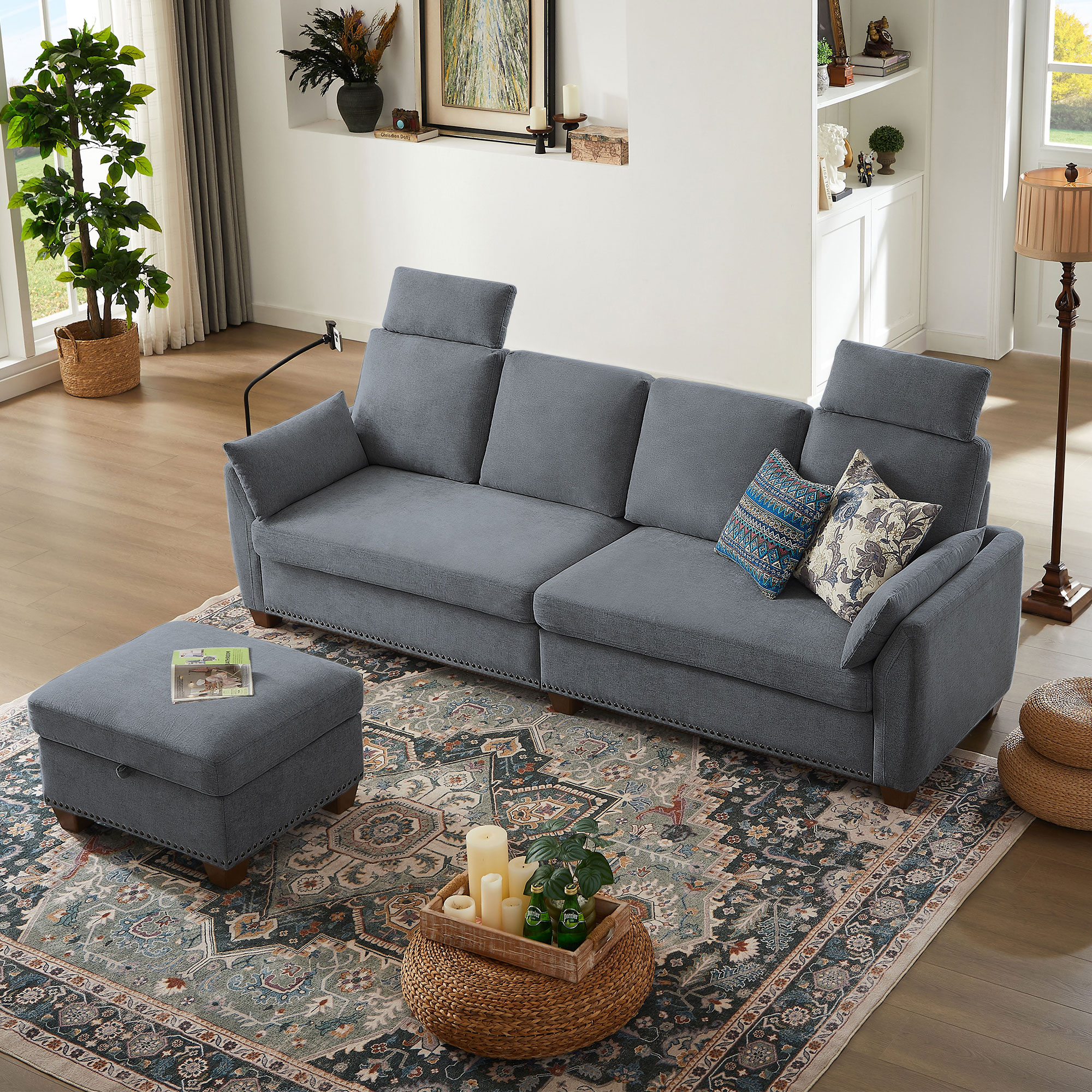 Jarenie YMX57DG Sofas-Loveseats - View #2