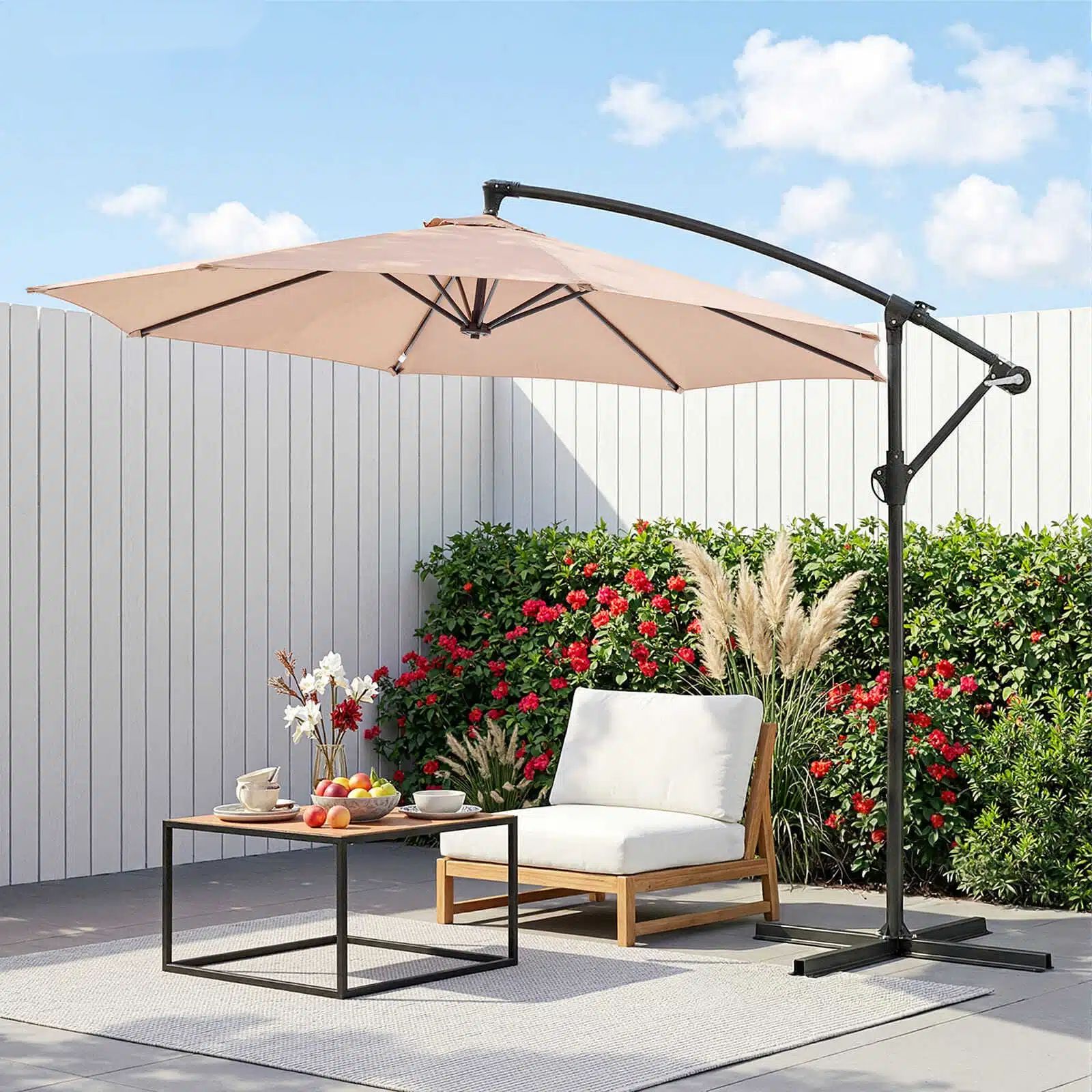 can i paint a patio umbrella Painting The Patio Umbrella PMQ For Two