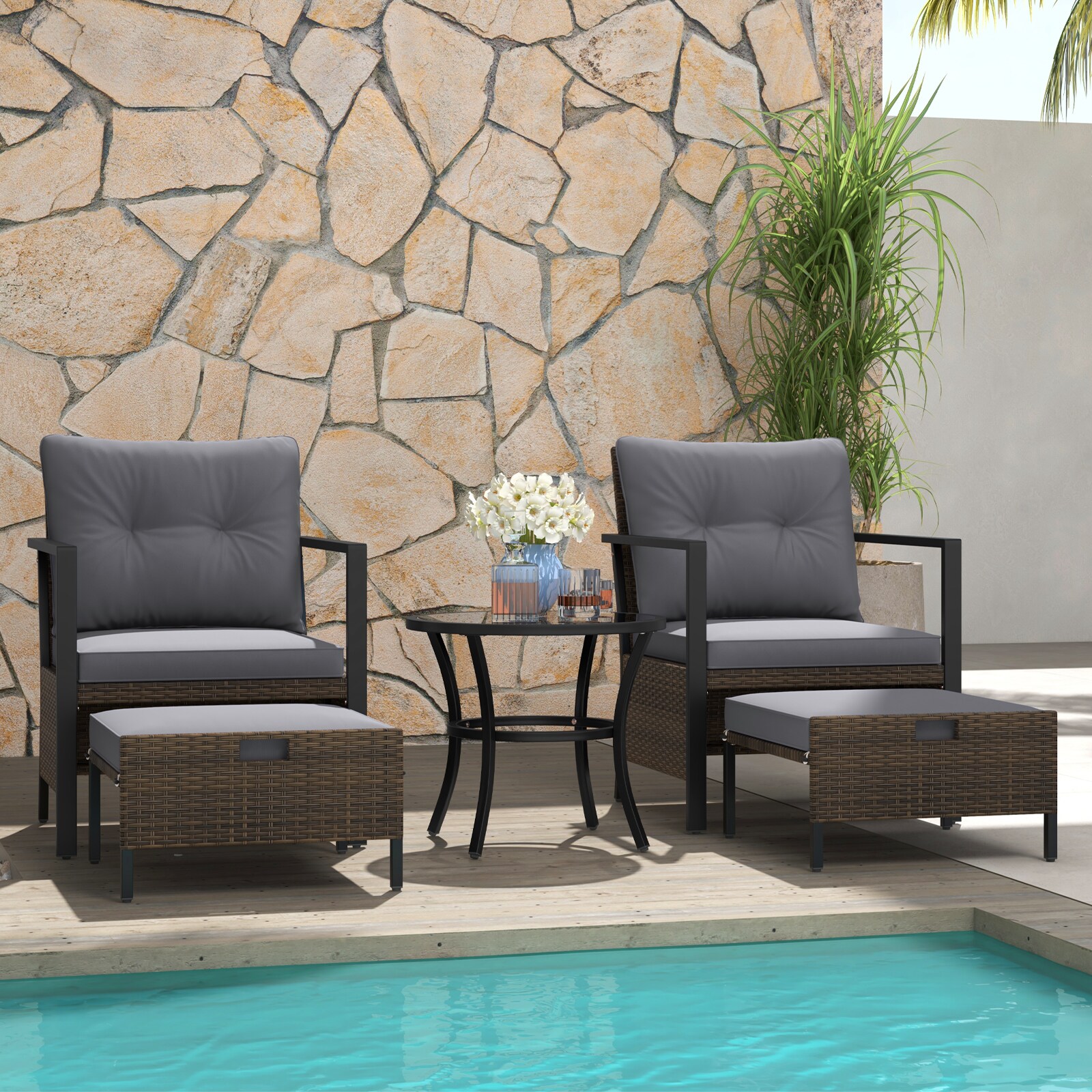  AA360GR Patio-Conversation-Sets - View #8