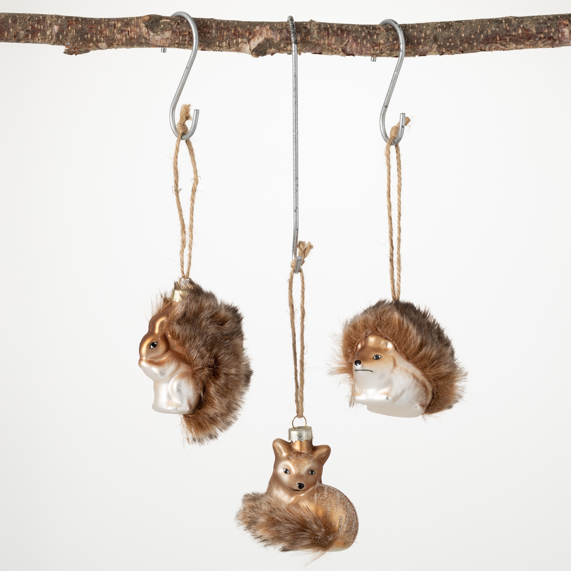 Sullivans OR10600 3 -Pack Brown Animals Standard Indoor Ornament set