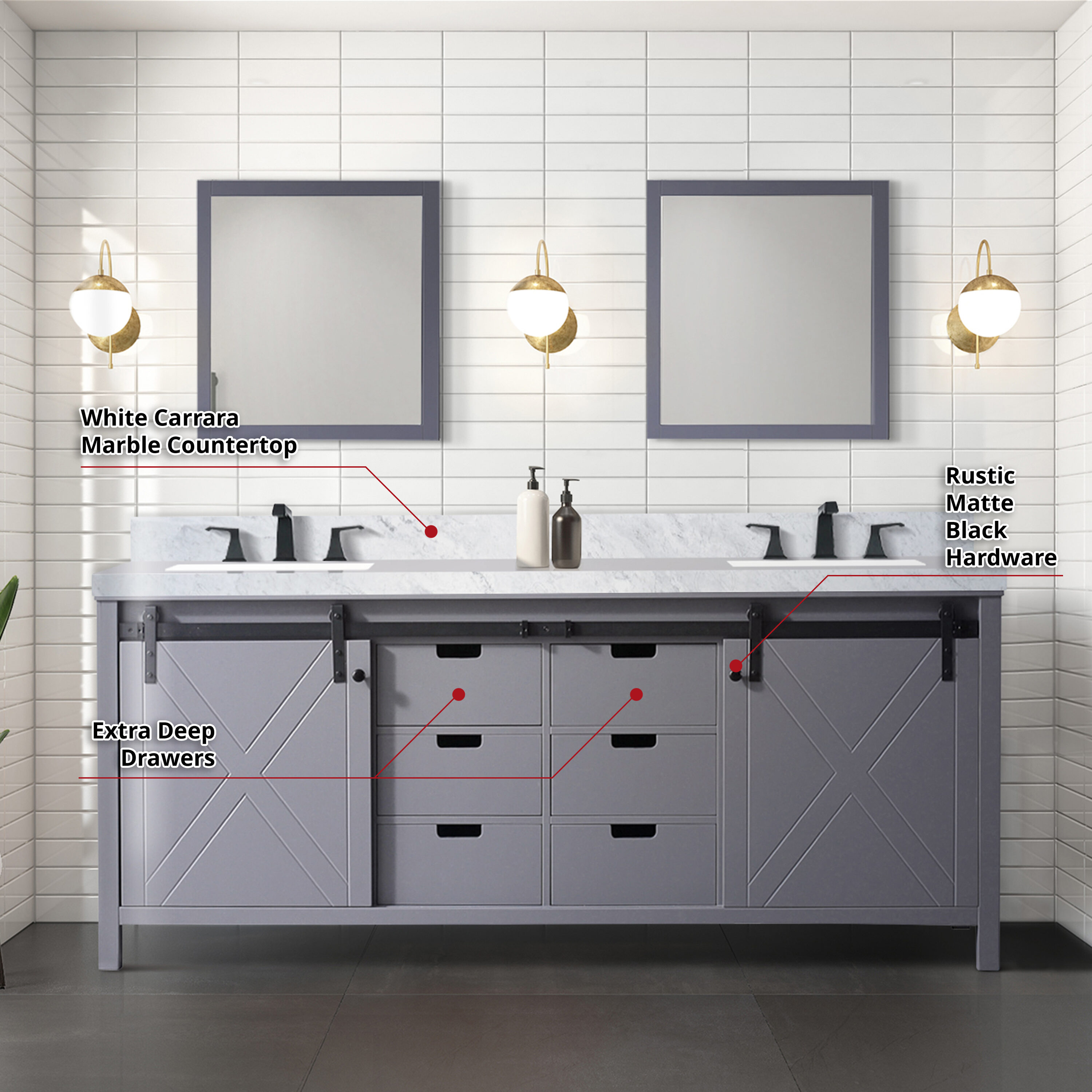 Lexora LM342280DB00M30 vanities - View #7