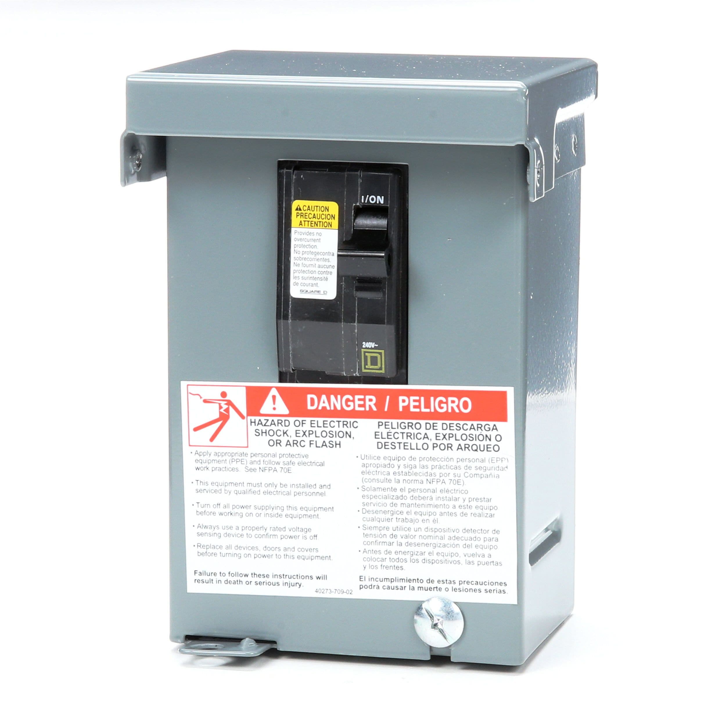 Details about   Electrical Disconnect Box AC 60A QO 240V 7.5 kW Non Fuse Single Phase Rainproof 