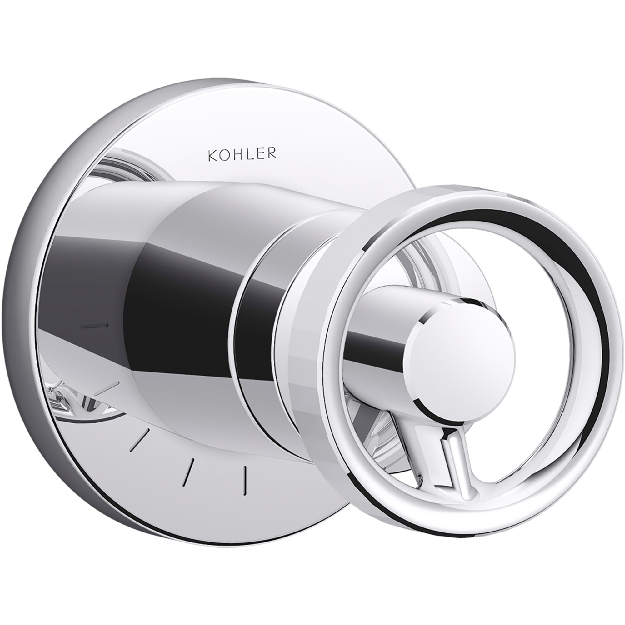 KOHLER K-T78025-9-CP Polished Chrome Knob Shower Faucet Handle