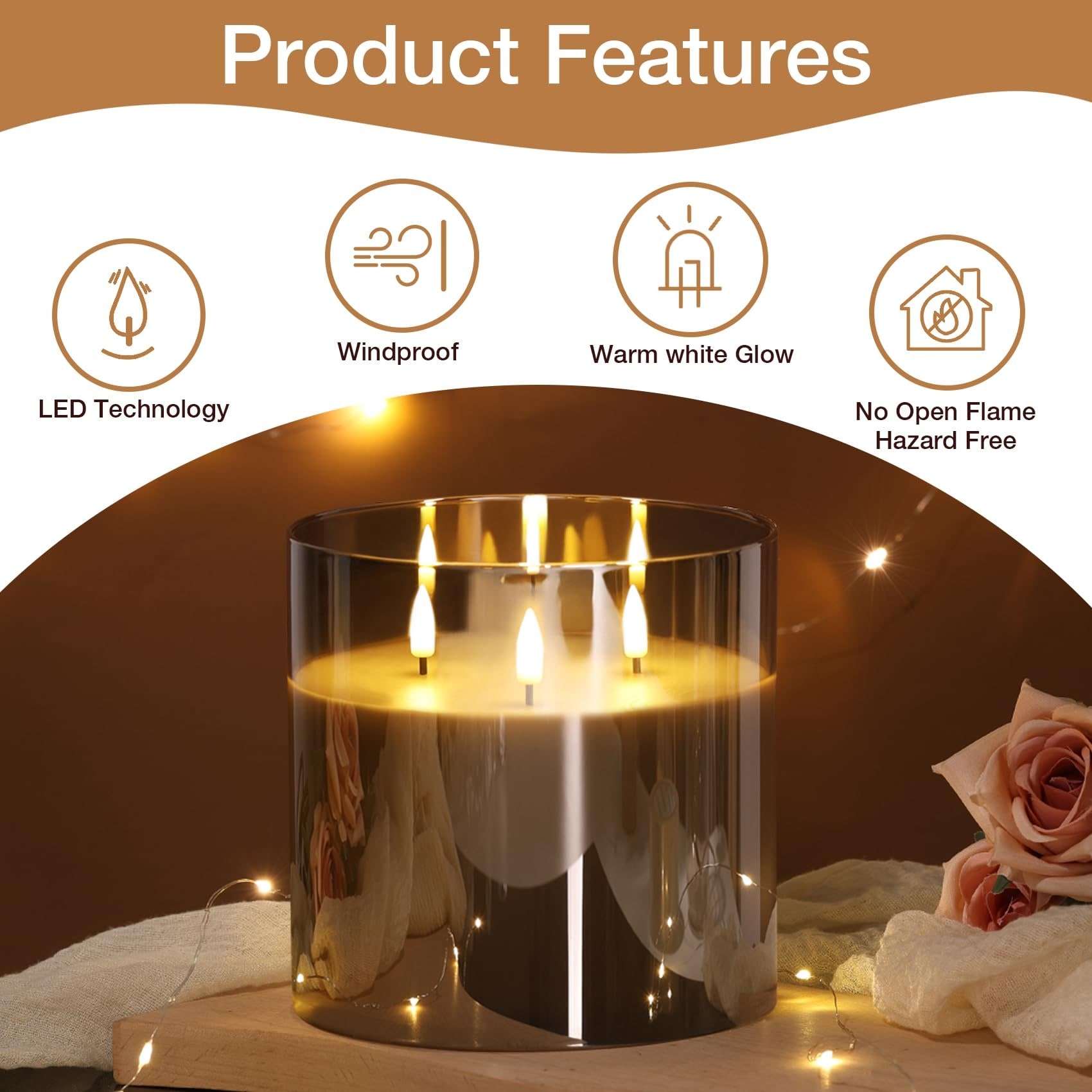 Phewnyzo LPW0605W011 candles - View #5