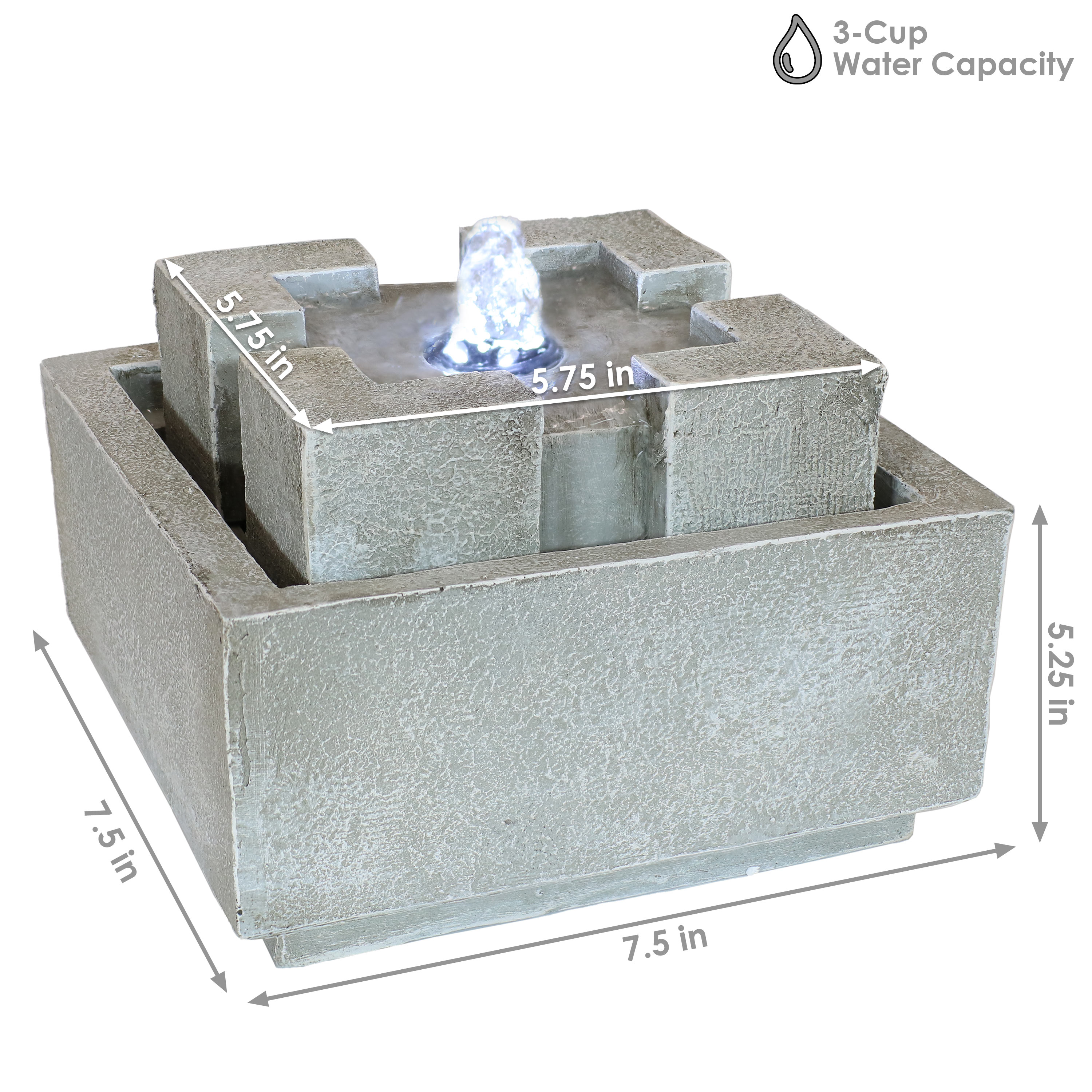 Sunnydaze Decor LZH-185 Indoor-Fountains - View #3