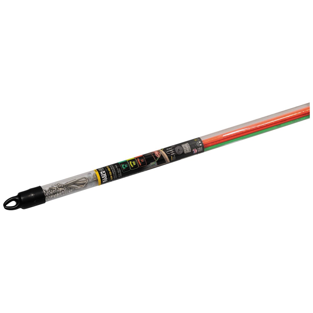 Klein Tools 25-ft Fiberglass Glow In The Dark Fish Pole in the Fish Tape &  Poles department at