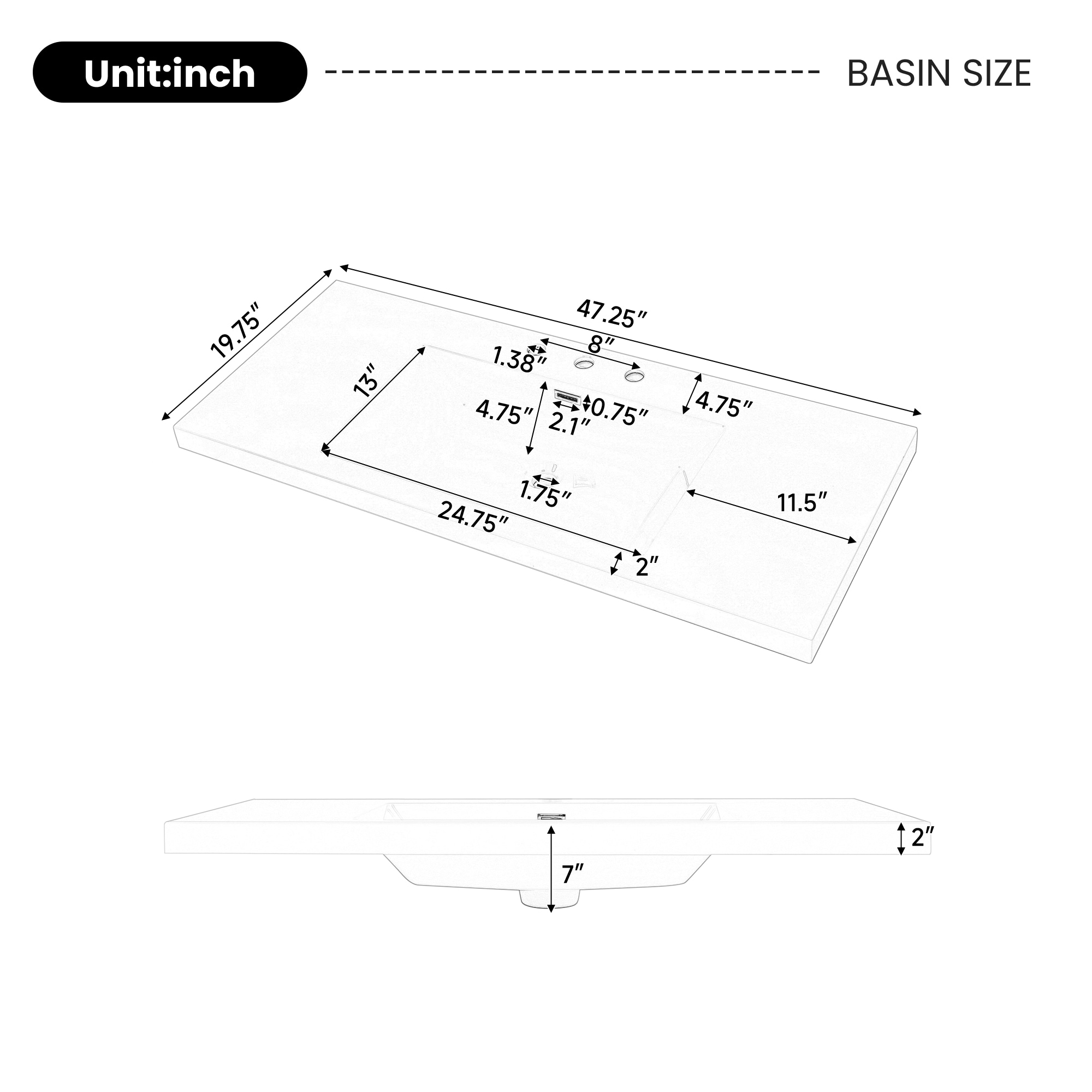 Vanityfus VF-NB-7622K Vanity-Tops - View #3