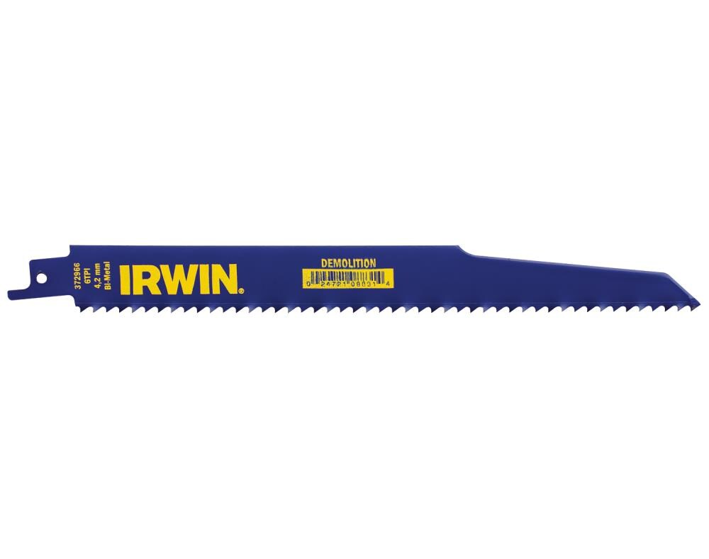 Irwin 10504151 Sabre Saw Blades 610R 150mm Metal & Wood Cutting 5pk M 