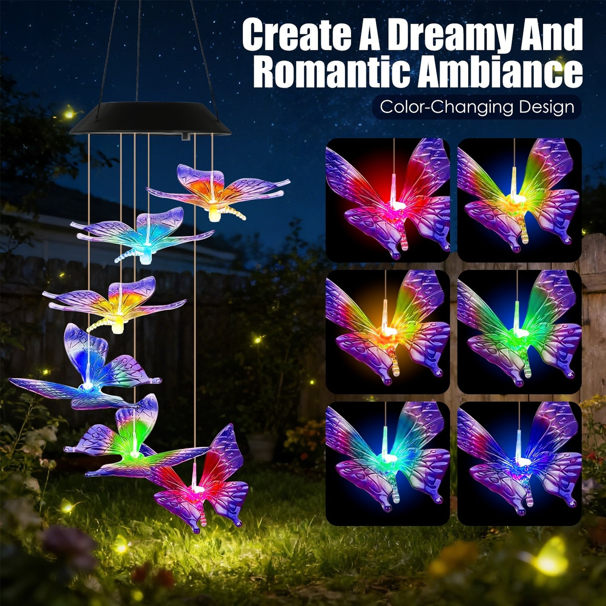 Wudkey L4-MT9S6T Wind-Chimes - View #3