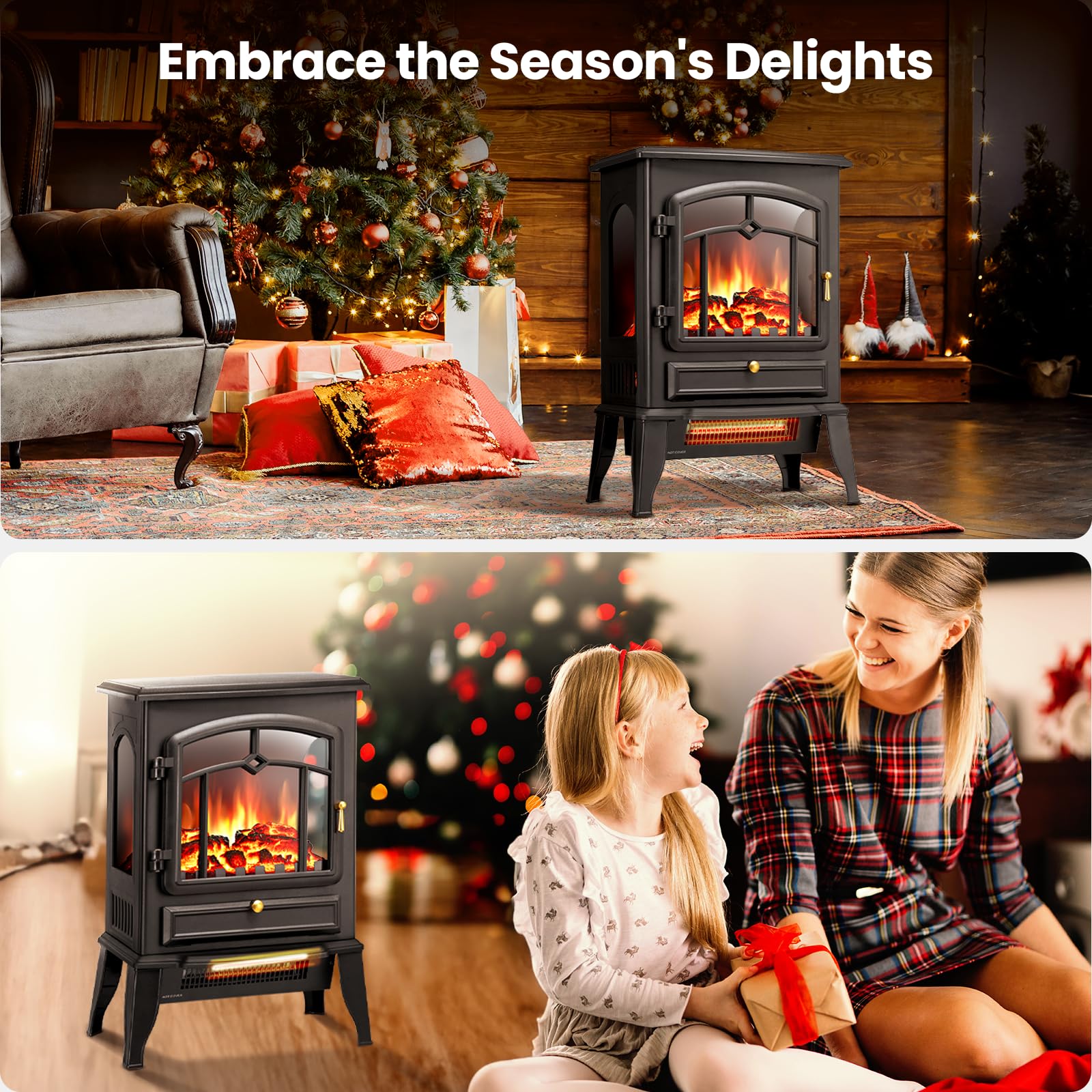 COWSAR S520232 Electric-Fireplaces - View #6