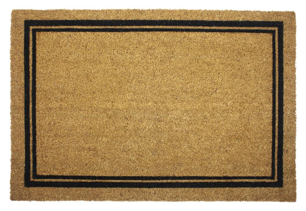 Entryways 502EB24X36 2-ft x 3-ft Natural Coir Rectangular Outdoor Door Mat