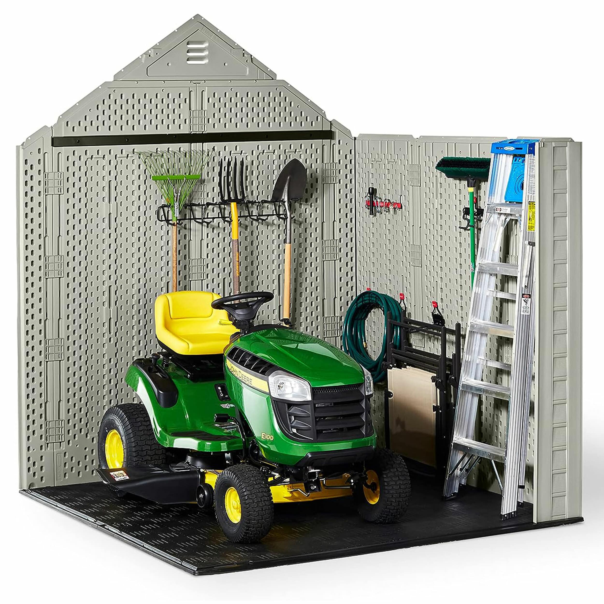 Rubbermaid 139149 Vinyl-Resin-Storage-Buildings - View #9