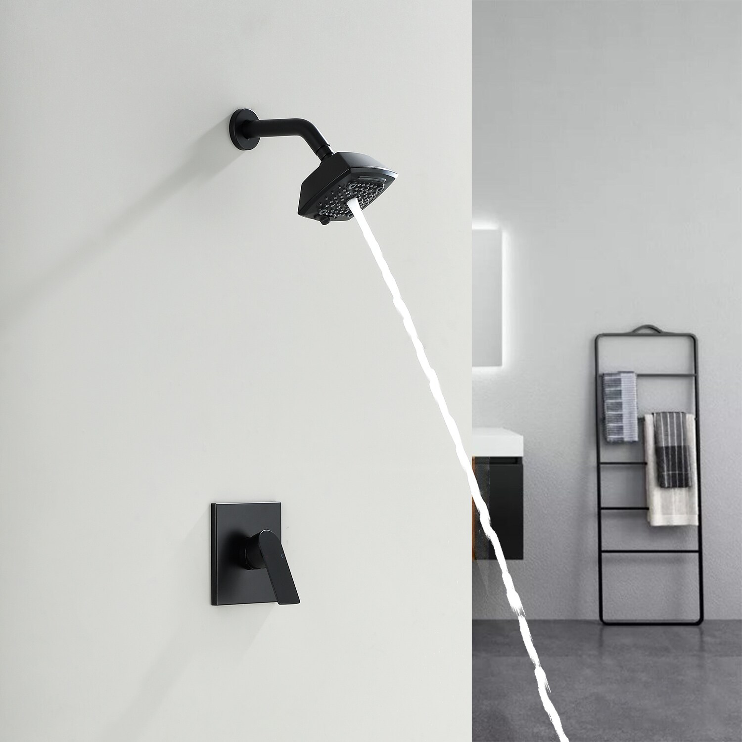 Poinic CFA-MB-88084 Tub-Shower-Faucets - View #3