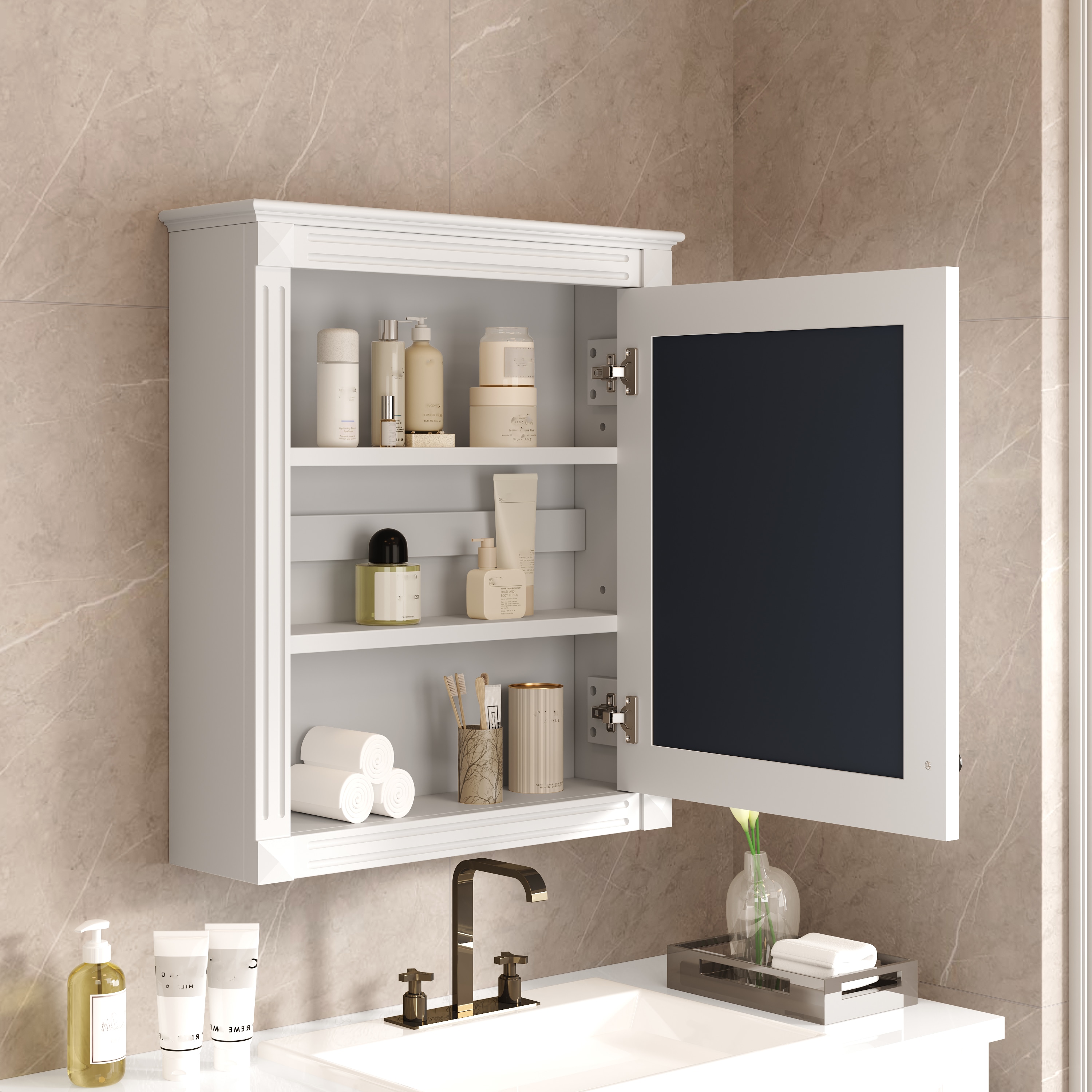 Forclover DASE-P195492K Bathroom-Medicine-Cabinets - View #2