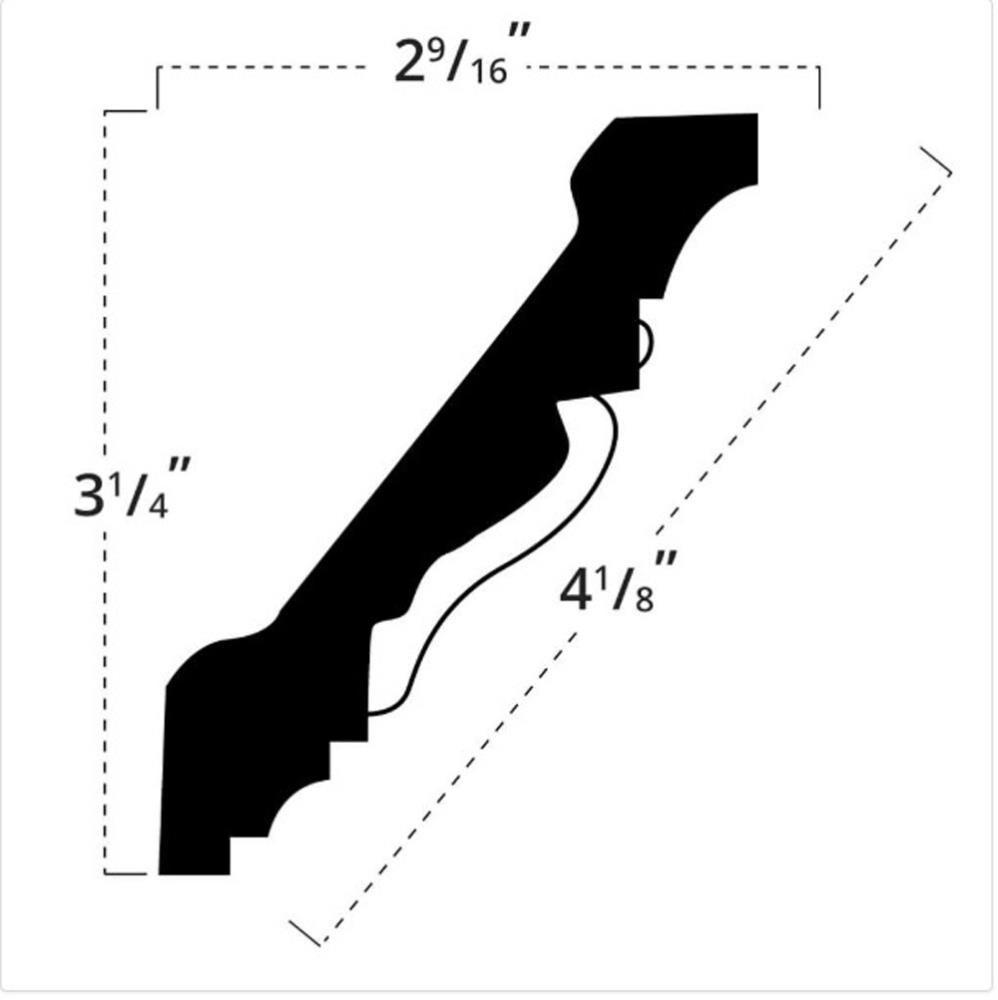 Focal Point 23125RK20X20 Crown-Moulding - View #2