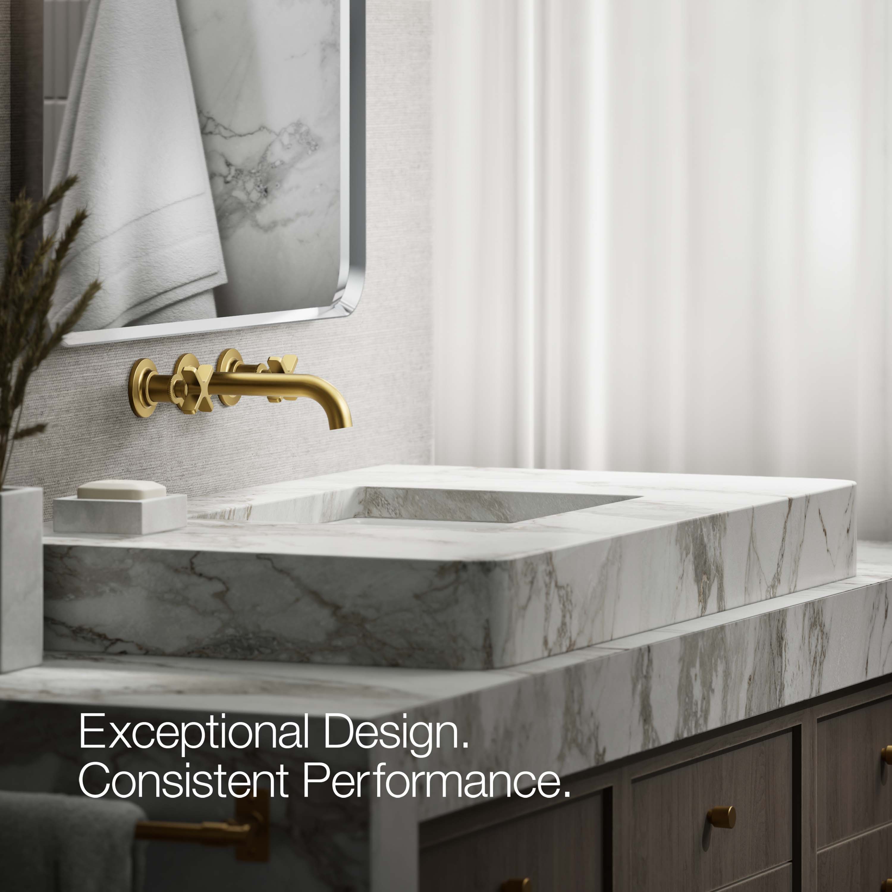 KOHLER T35909-3-2MB Lavatory-Faucets - View #3