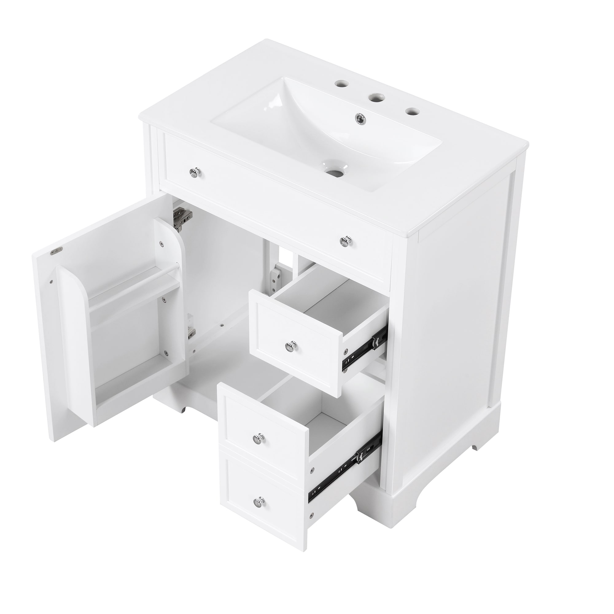 WELLFOR NIE-N7VT02W Bath-Vanity-Combo - View #11
