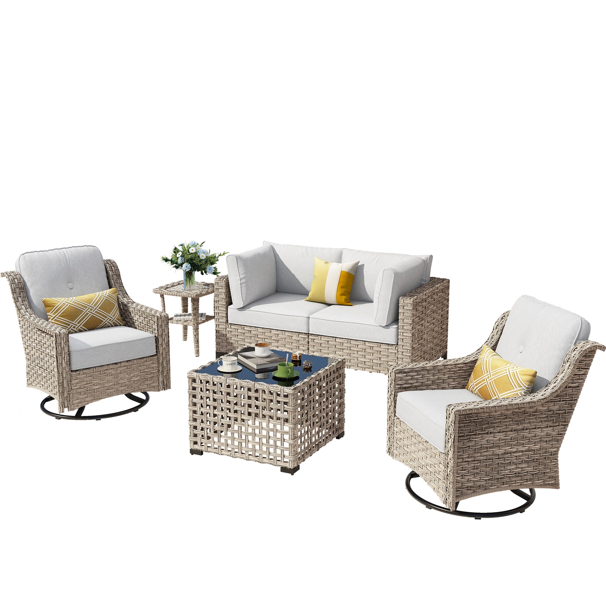 ALTRIGUS 6L-YZSKT406-AL Patio-Conversation-Sets - View #2