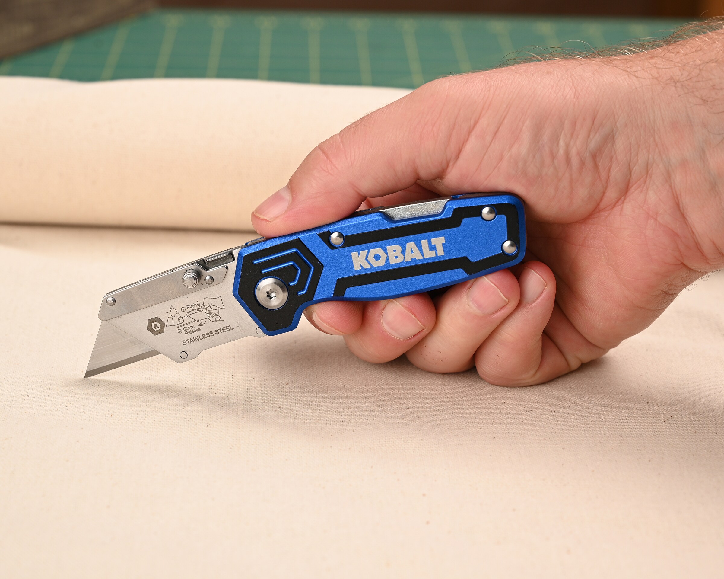 Kobalt 11-Blade Folding Utility Knife at
