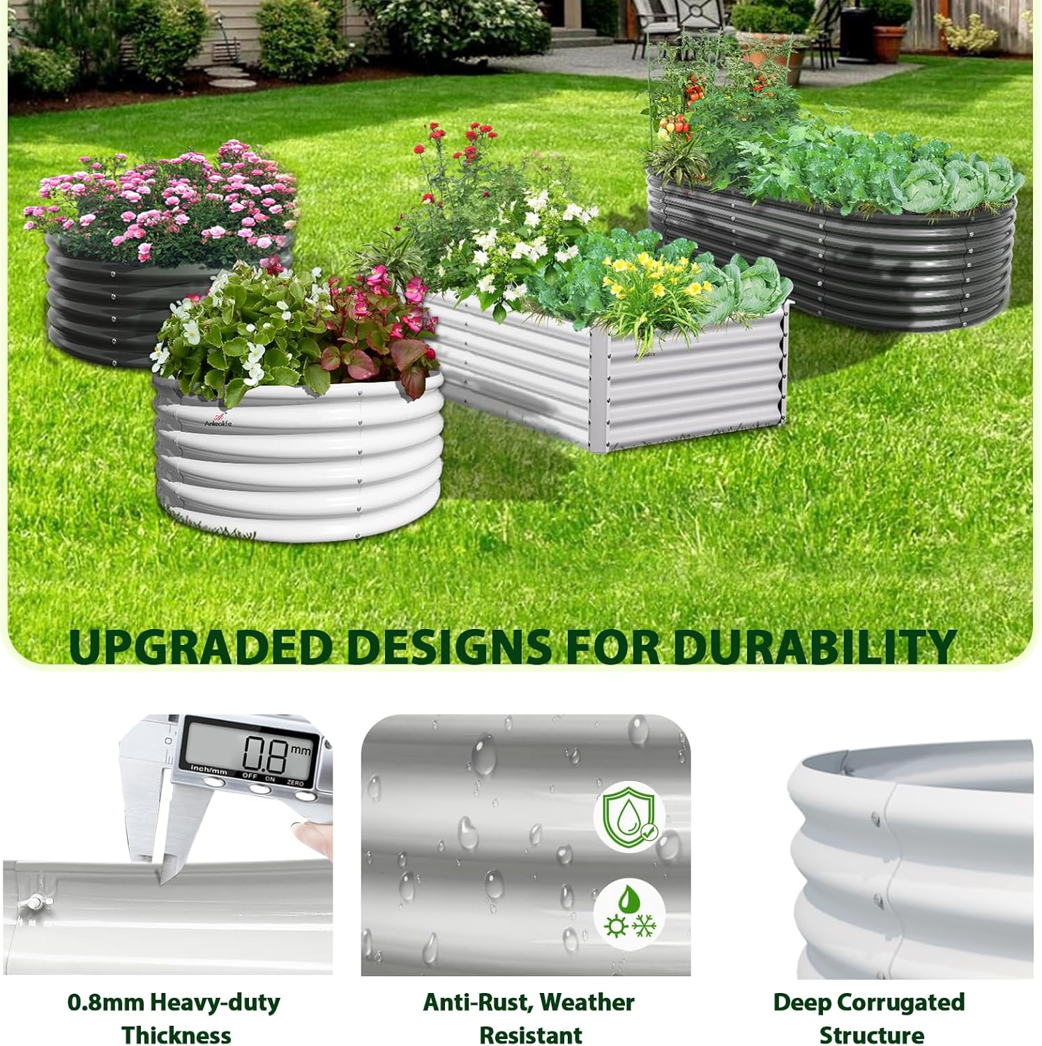 Damerin W260RA Raised-Garden-Beds - View #4