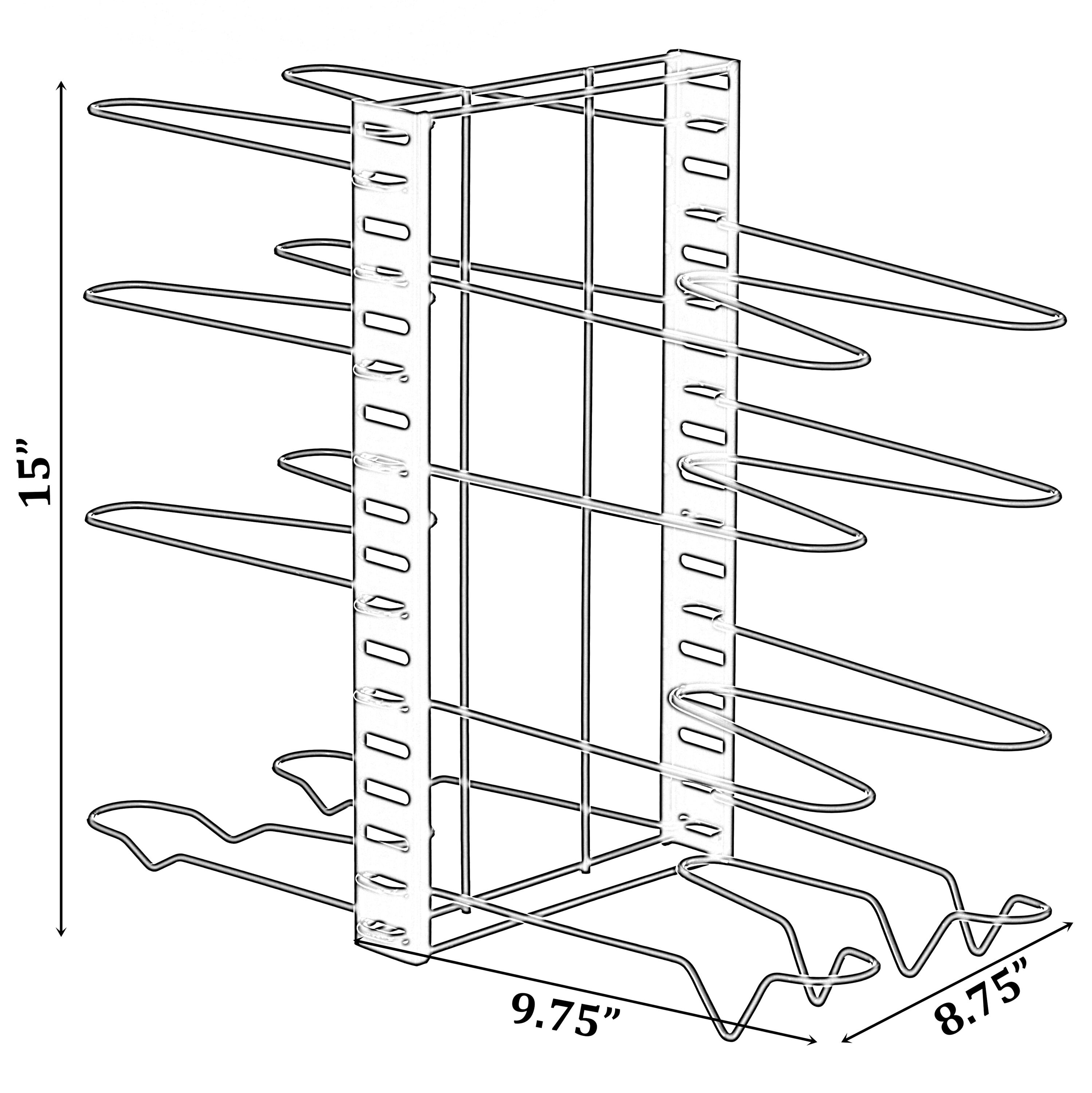 Basicwise QI004331 Pot-Racks - View #7