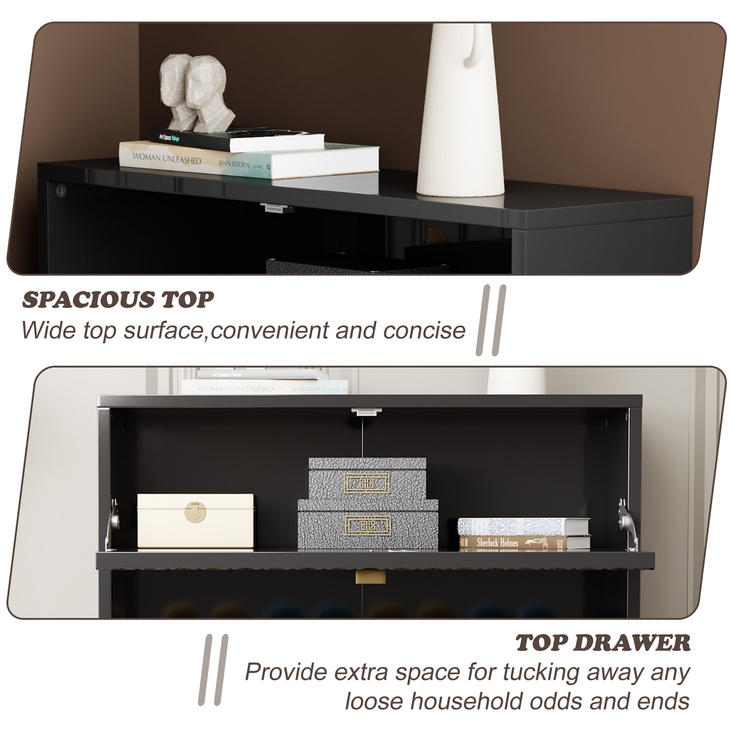 Mondawe MO-BXG1-BK Shoe-Racks - View #7