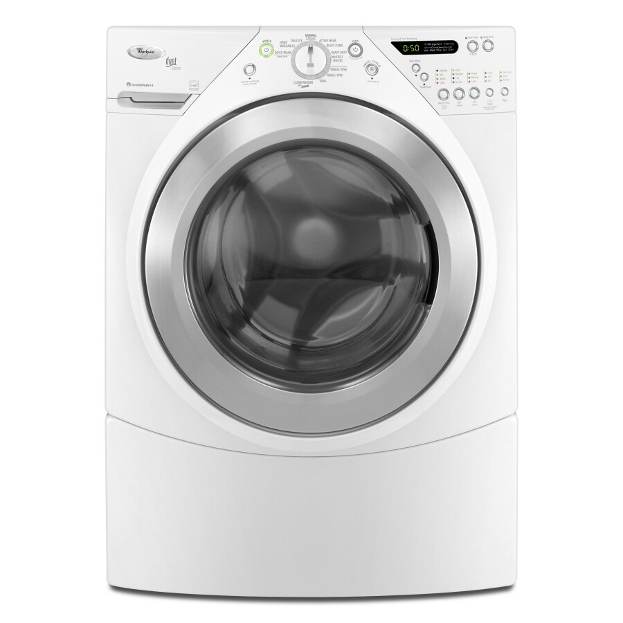 Whirlpool WFW9550WW Duet 3-cu ft High Efficiency Stackable Front-Load Washer (White)