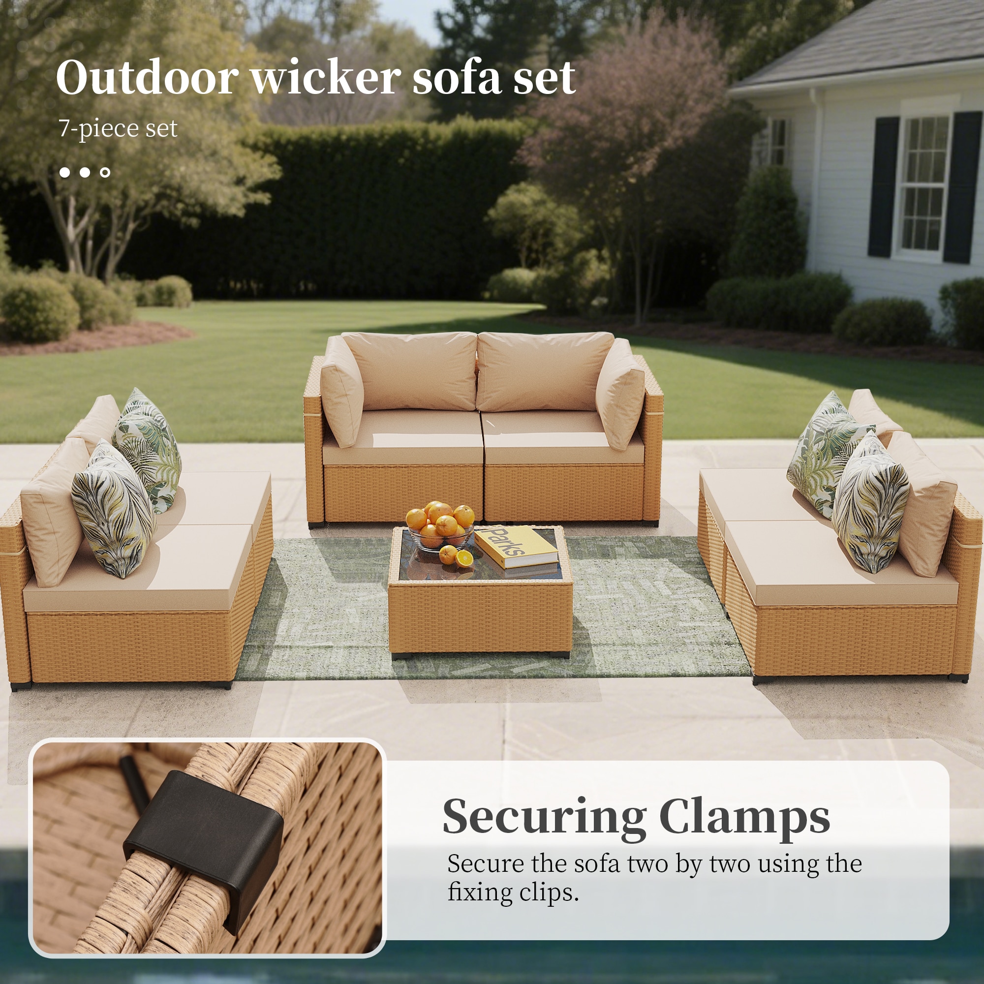 UPHA PL-2CZ-H1 Patio-Conversation-Sets - View #3