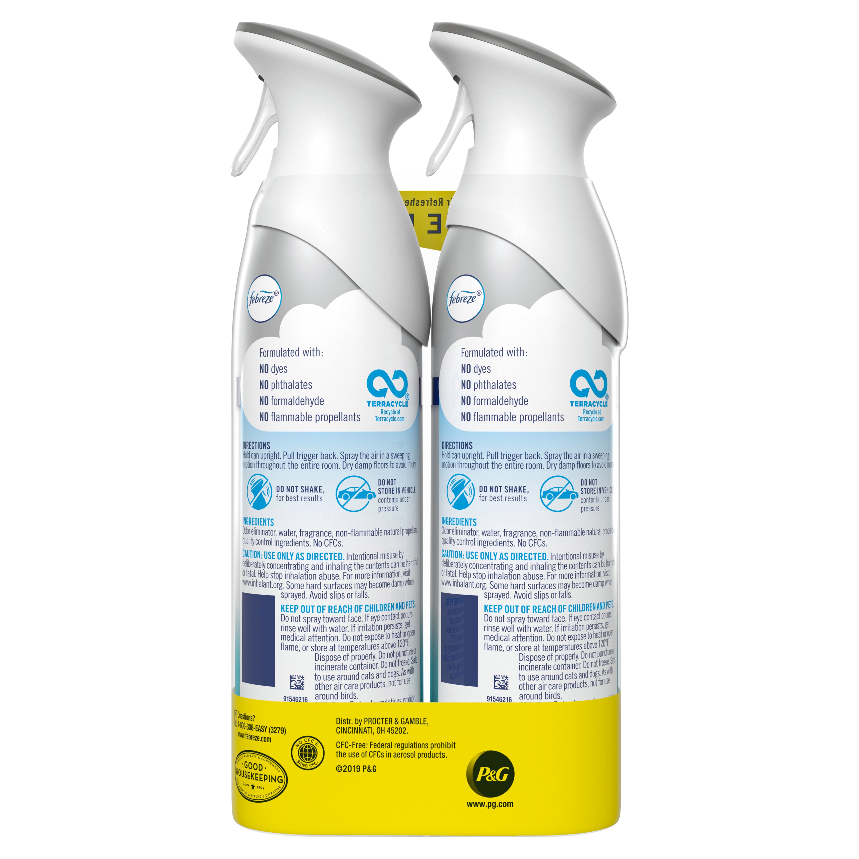Febreze Downy April Fresh Scent Odor-Fighting Air Freshener, 2 pk/8.8 fl oz  - Kroger