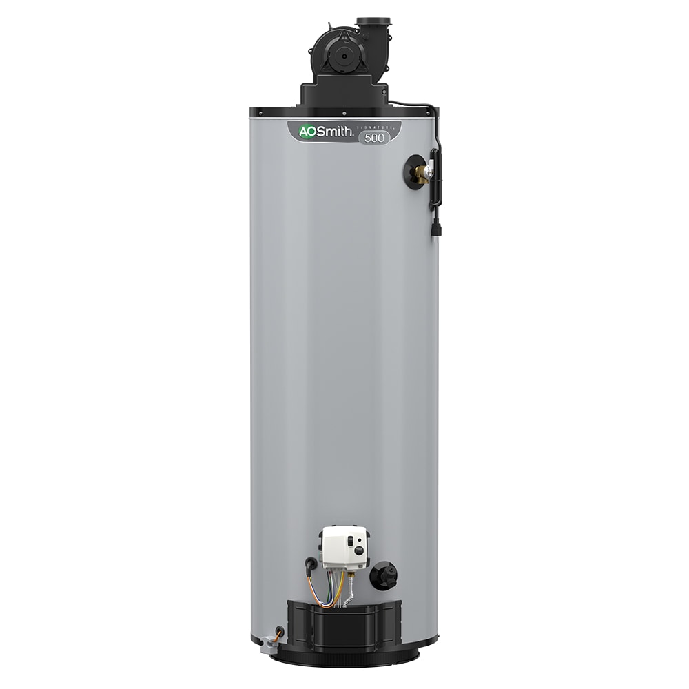 A.O. Smith G6-UPT4042NV Signature 500 40-Gallon Tall 6-Year Warranty 42000-BTU ULNX Power Vent Natural Gas Water Heater