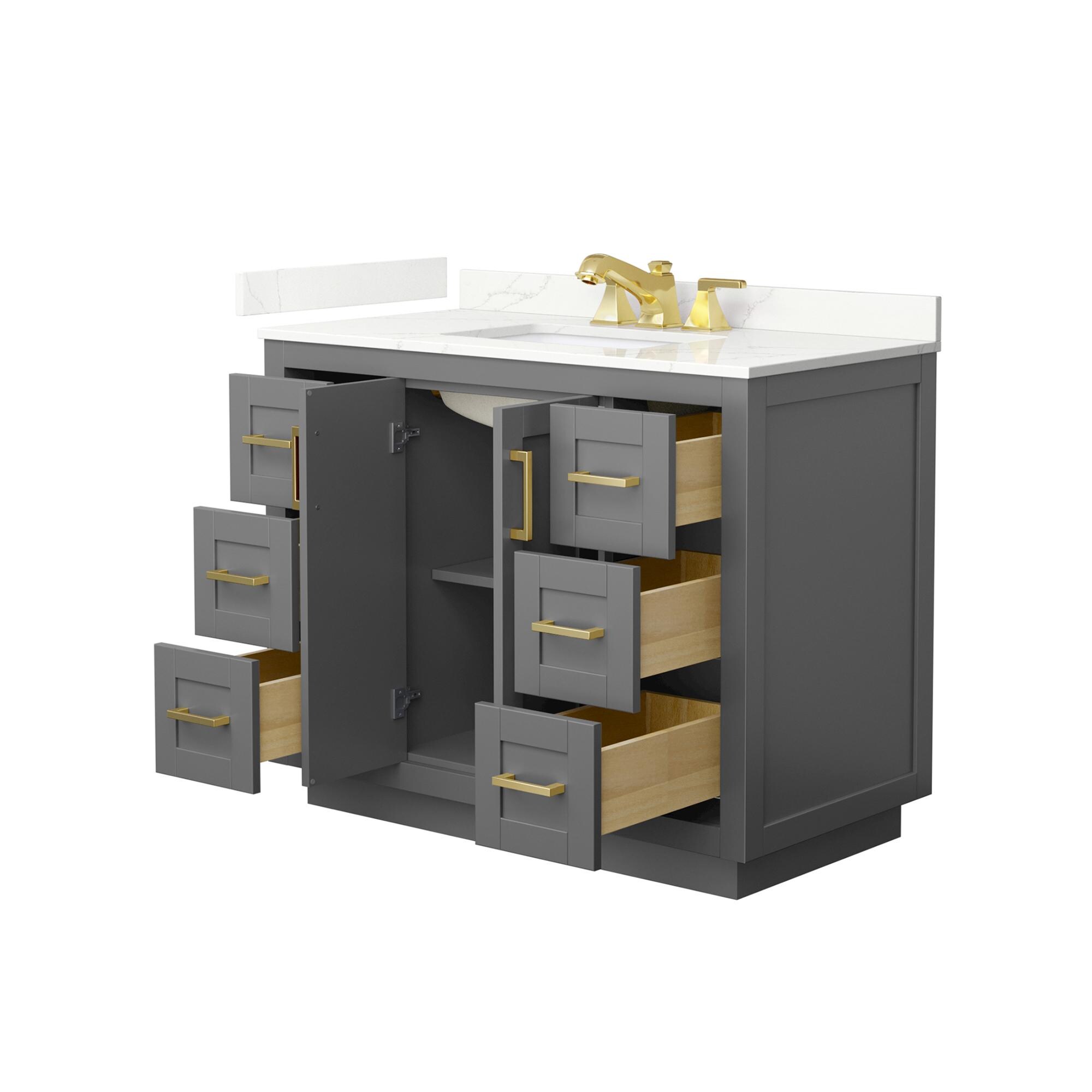 Wyndham Collection WCF292942SGGGTUS3MXX Bath-Vanity-Combo - View #3