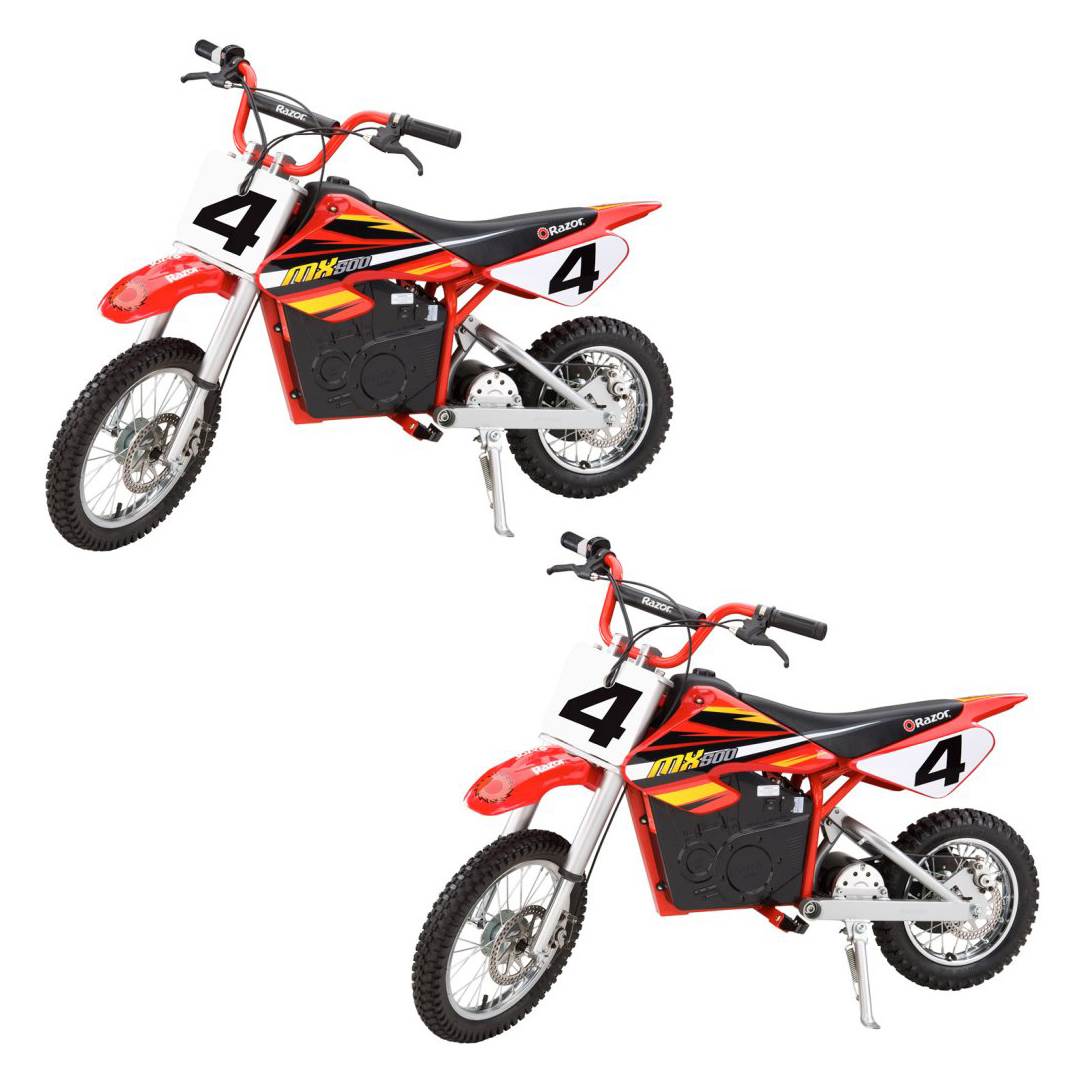 Razor Razor Mx400 Dirt Rocket 24V Electric Toy Motocross Motorcycle Dirt  Bike, White in the Scooters department at