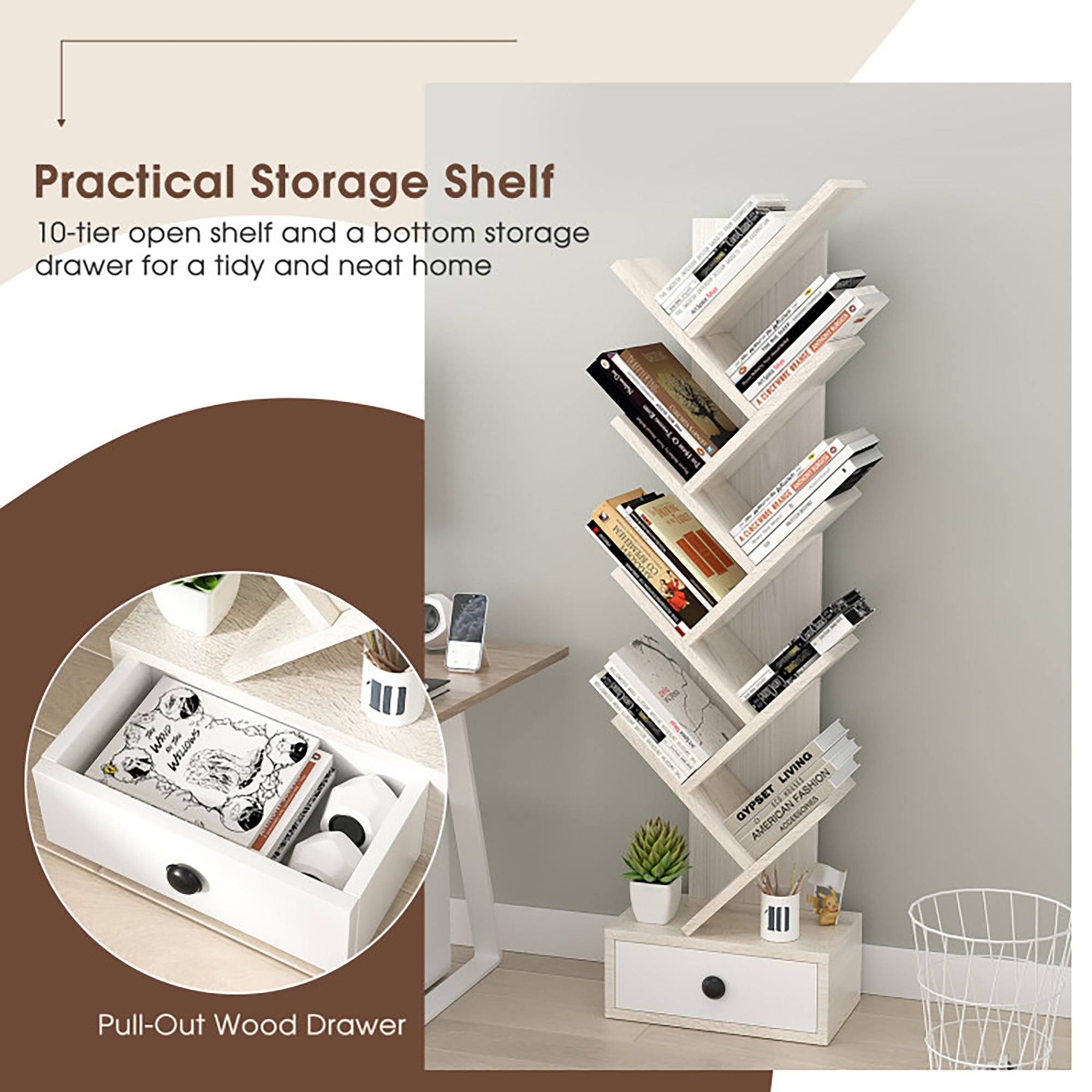 GZMR GZ-JV10718BE bookcases - View #6