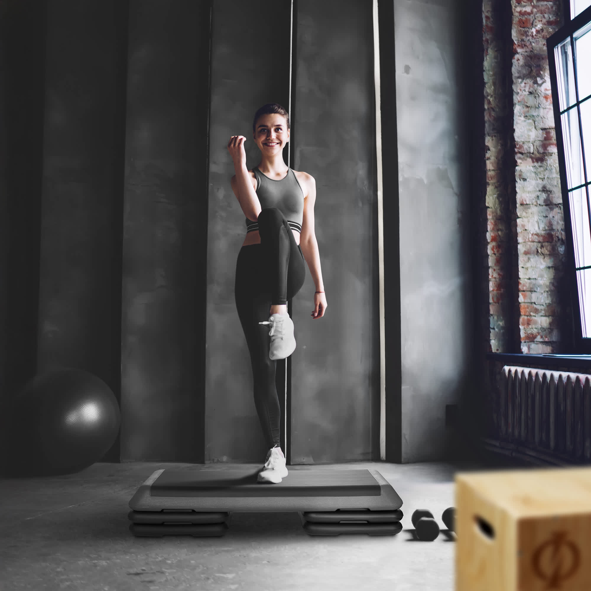 Philosophy Gym FIT-SP-44-GRY Plyo-Boxes-Platforms - View #6