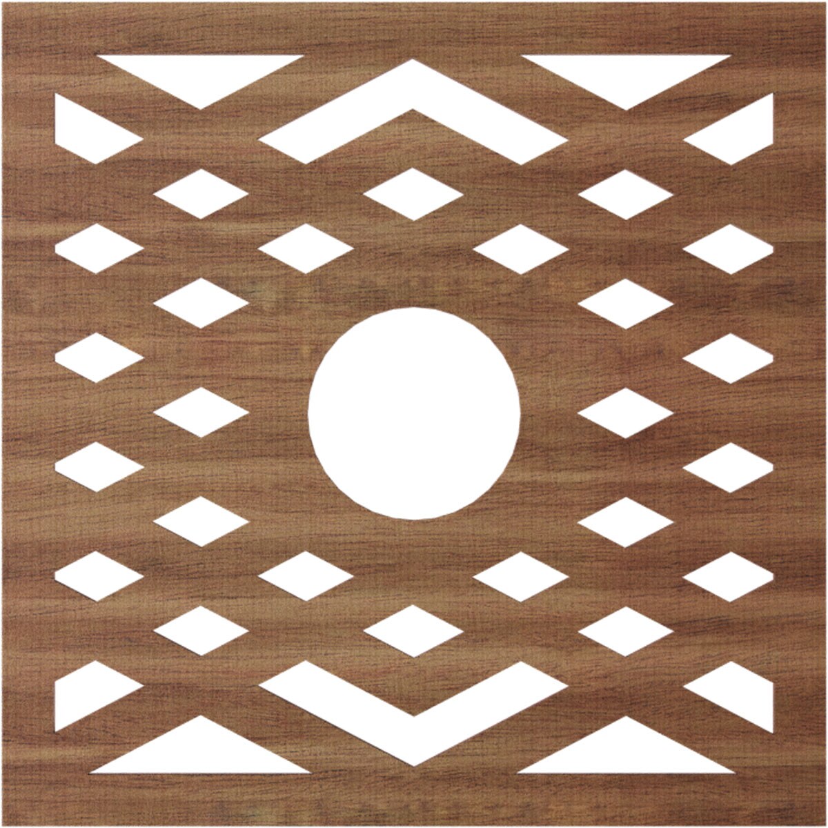Ekena Millwork CMWP24X24X0250CHWA Ceiling-Medallions - View #4
