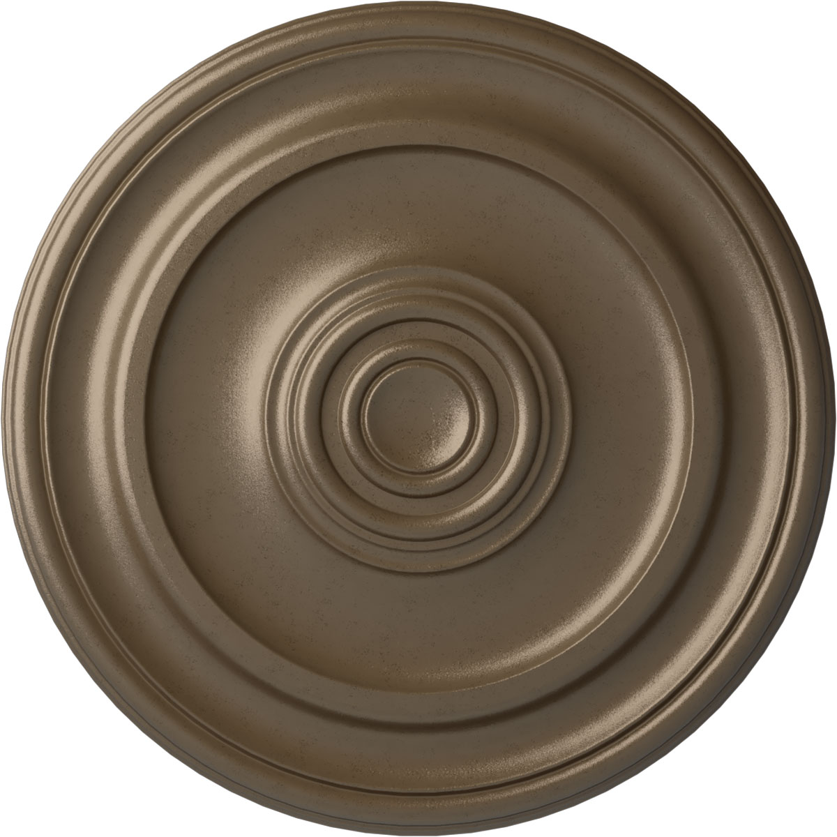 Ekena Millwork CM20KPWSS Kepler Traditional 19.75-in W x 19.75-in L Warm Silver Polyurethane Ceiling Medallion