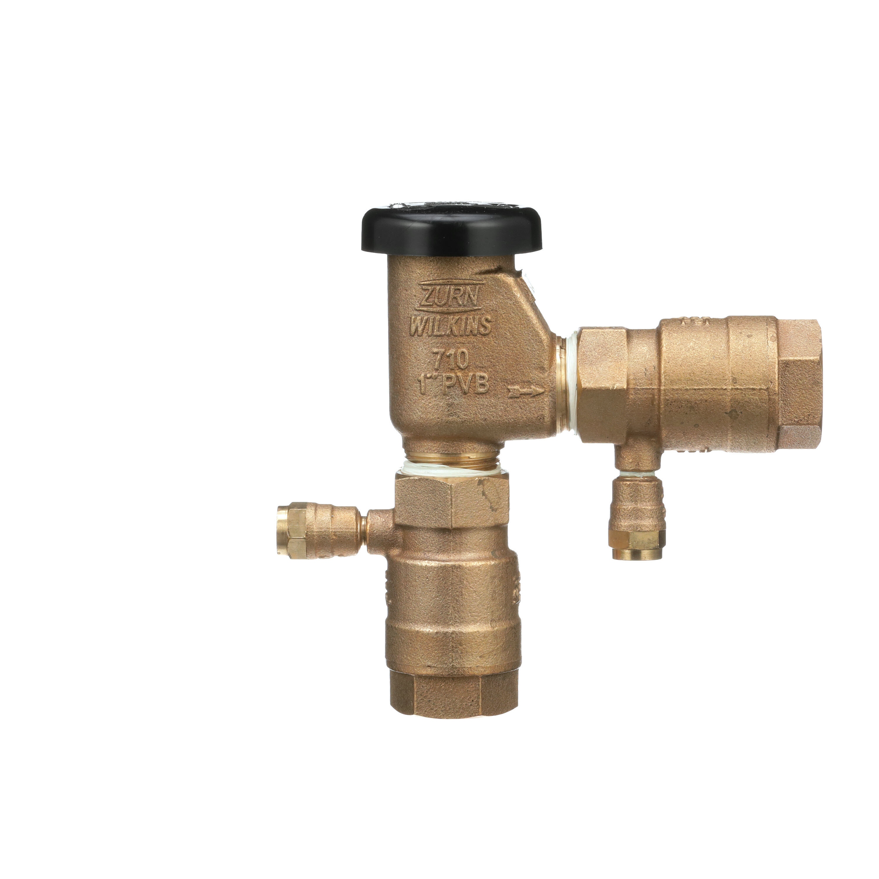 Zurn Wilkins 1-in Bronze FNPT Pressure Vacuum Breaker in the Backflow ...