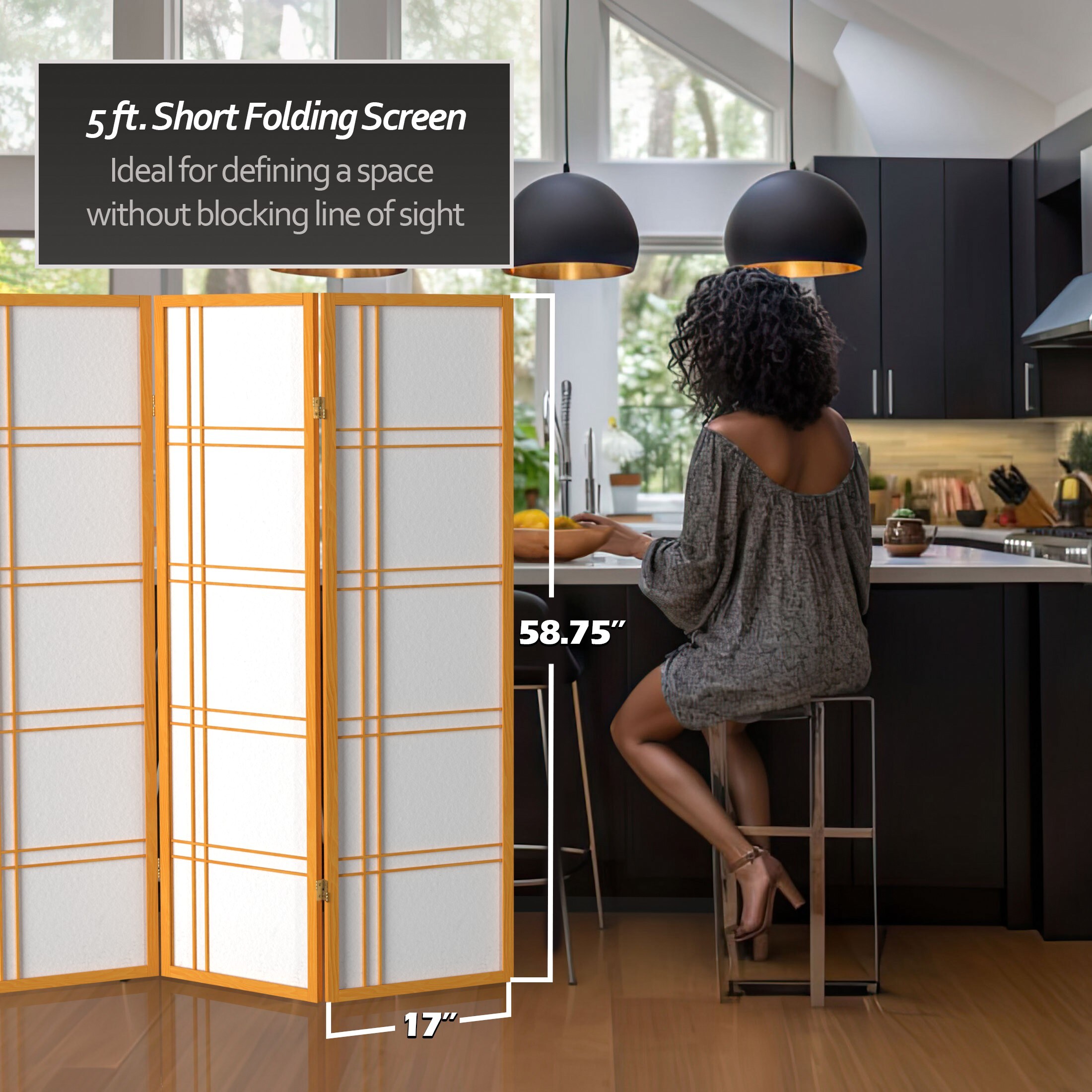 Red Lantern DC60-HON-4P Indoor-Privacy-Screens - View #4