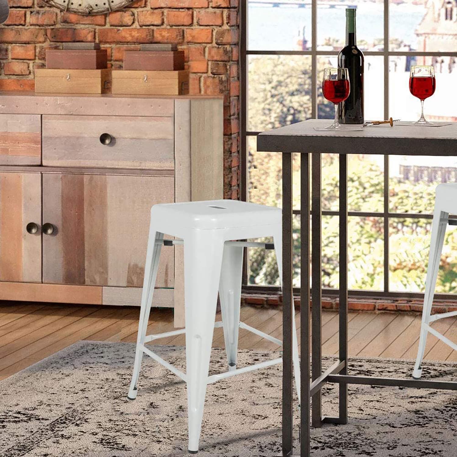 CASAINC YY0007A-WH stools - View #2