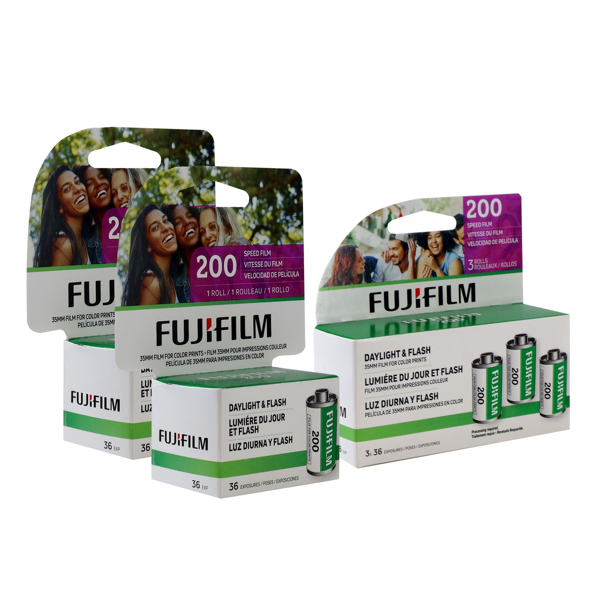 Fujifilm 5x  200 Color Negative 35mm Film 36 Exposures